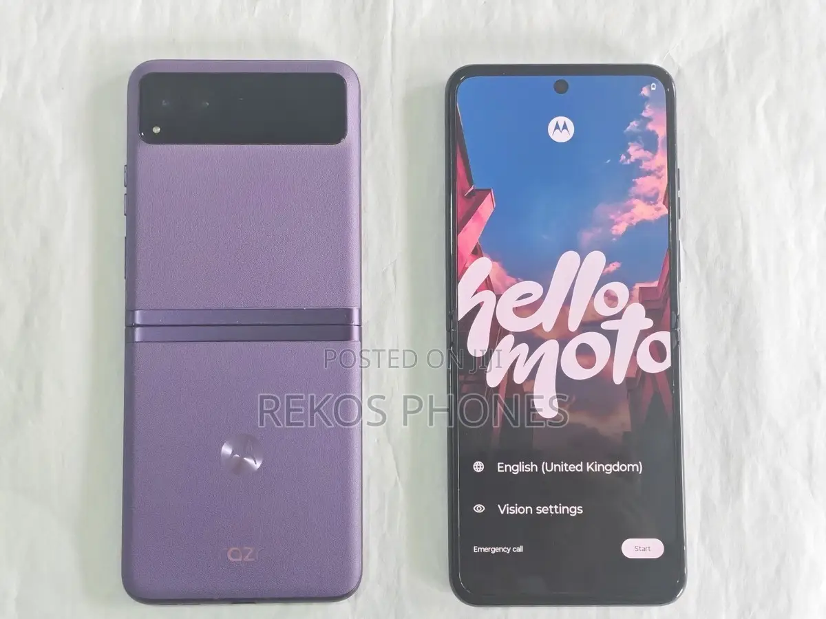 New Motorola Razr 40s 256 GB Purple