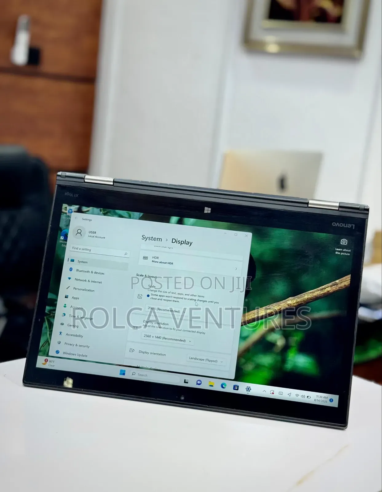 Laptop Lenovo ThinkPad X1 Yoga 16GB Intel Core i7 SSD 512GB
