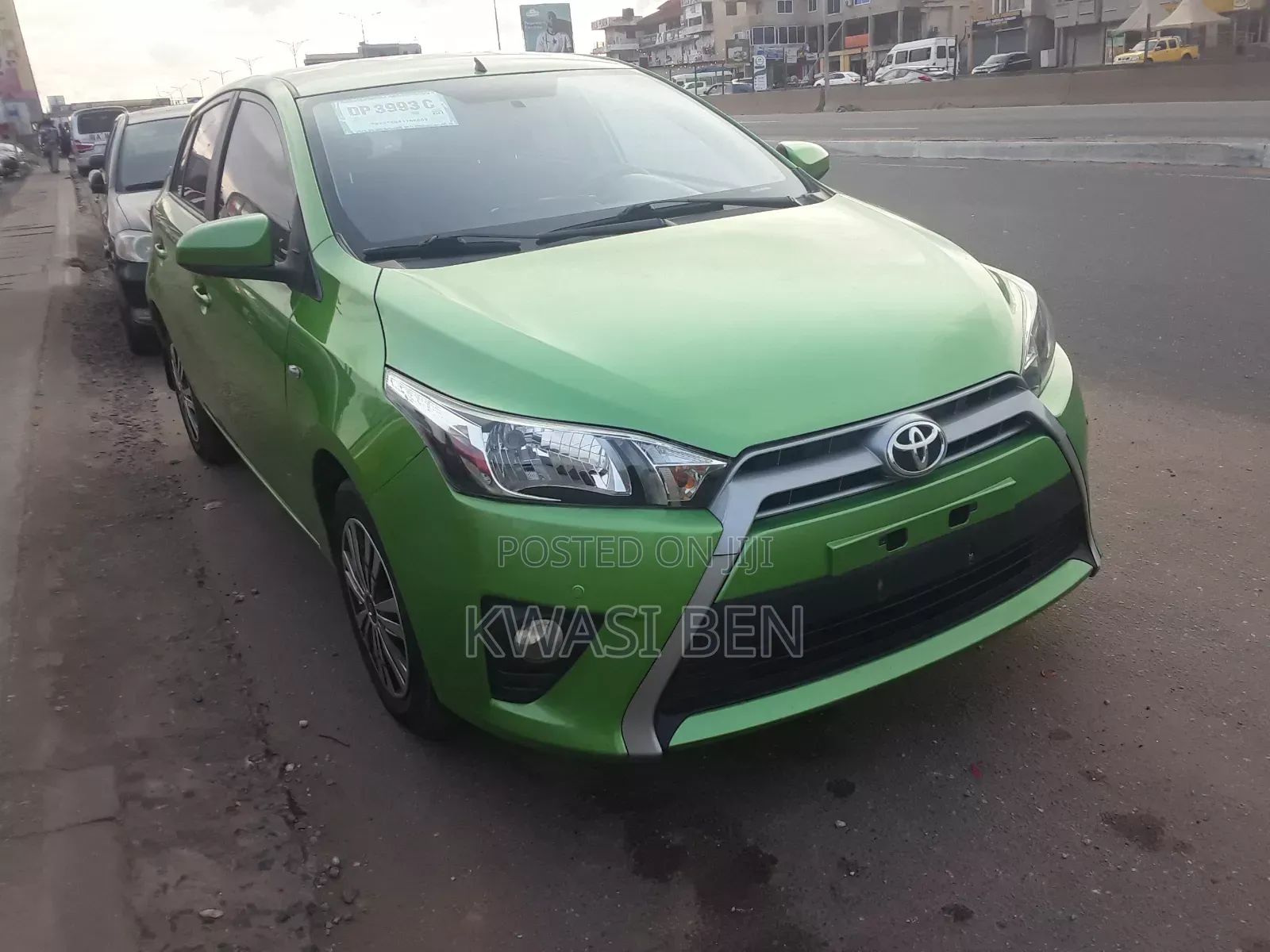 Toyota Yaris 2014 Green