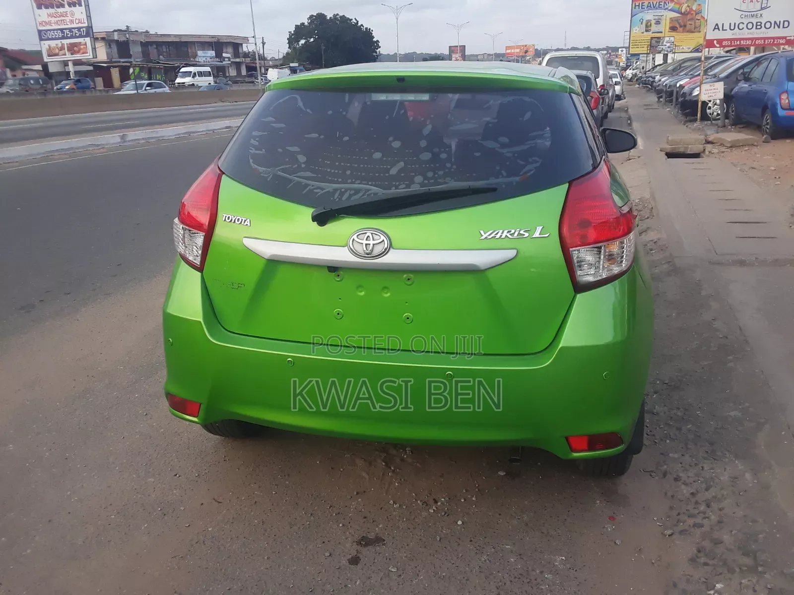 Toyota Yaris 2014 Green