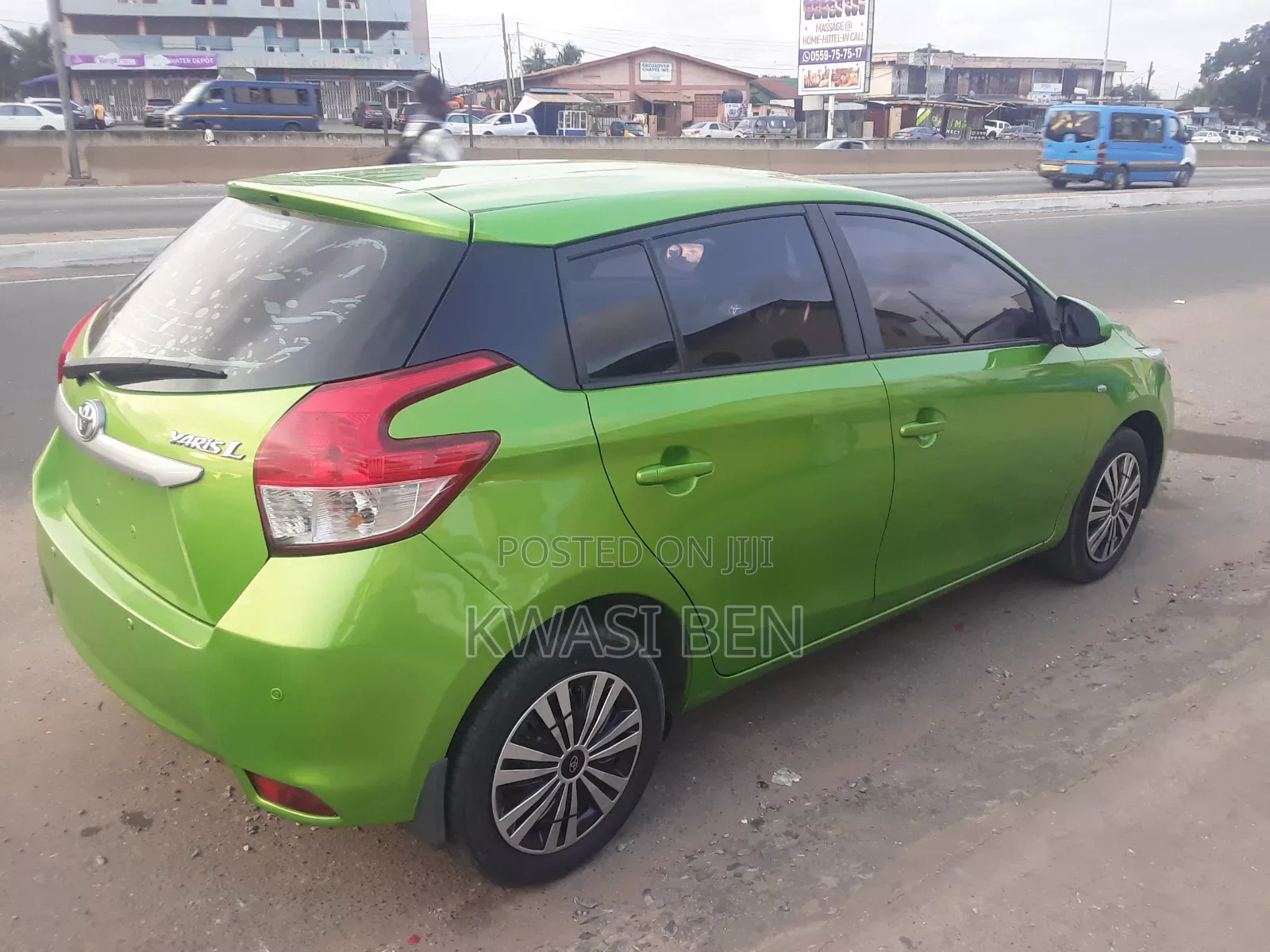 Toyota Yaris 2014 Green