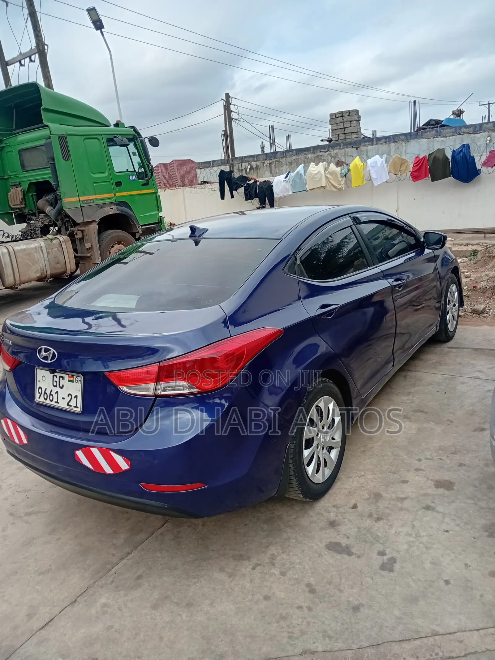 Hyundai Elantra GLS Sedan FWD (1.8L 4cyl 6A) 2013 Blue
