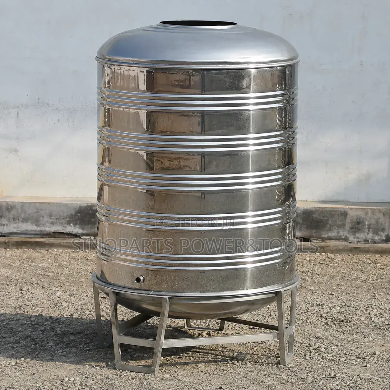 1500L 304 Stainless Steel Water Tank Rust Free Heavy Duty