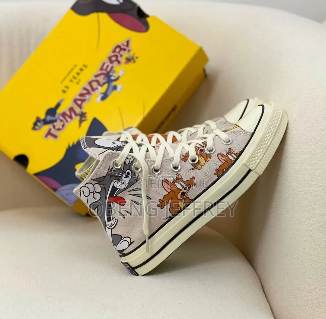 Original Tom and Jerry Converse Chuck 70 High Top in Colours