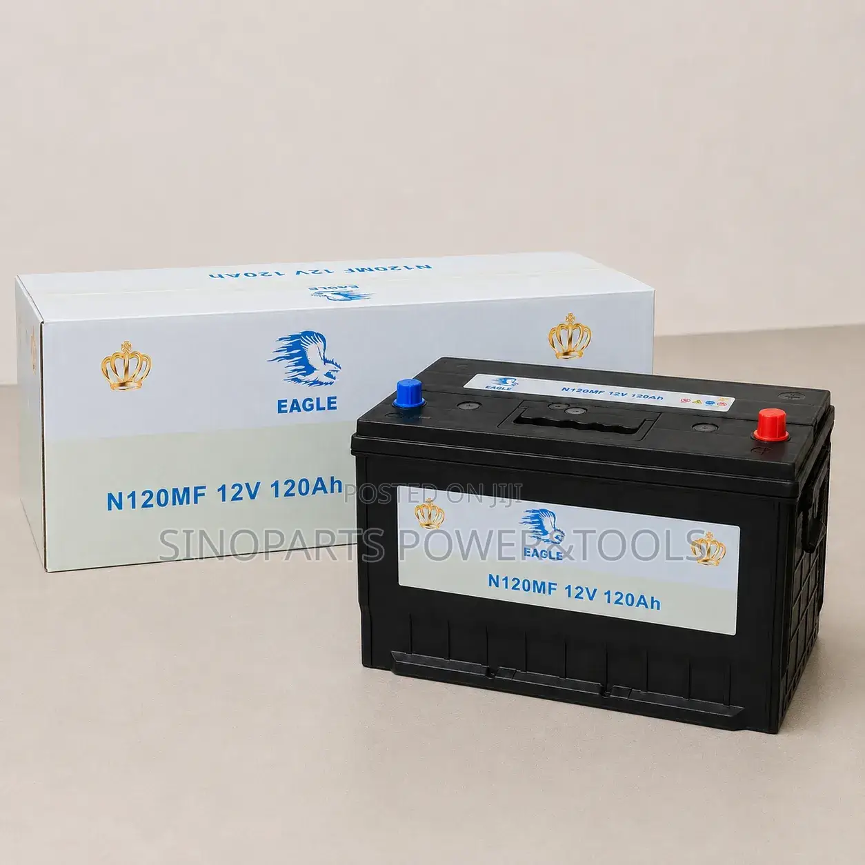 120Ah 12V Heavy Duty Truck Battery Maintenance Free