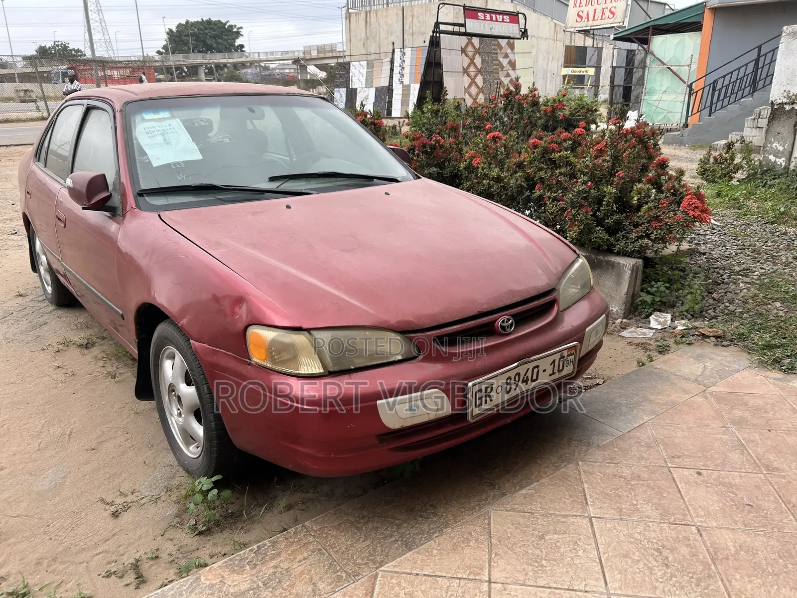 Toyota Corolla II 1999 Red