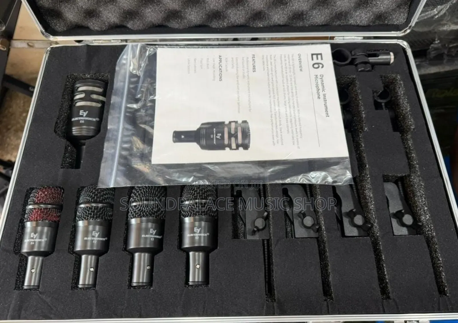 Electro-Voice EFC-888 7-Piece Professional Drum Microphone Kit/Set