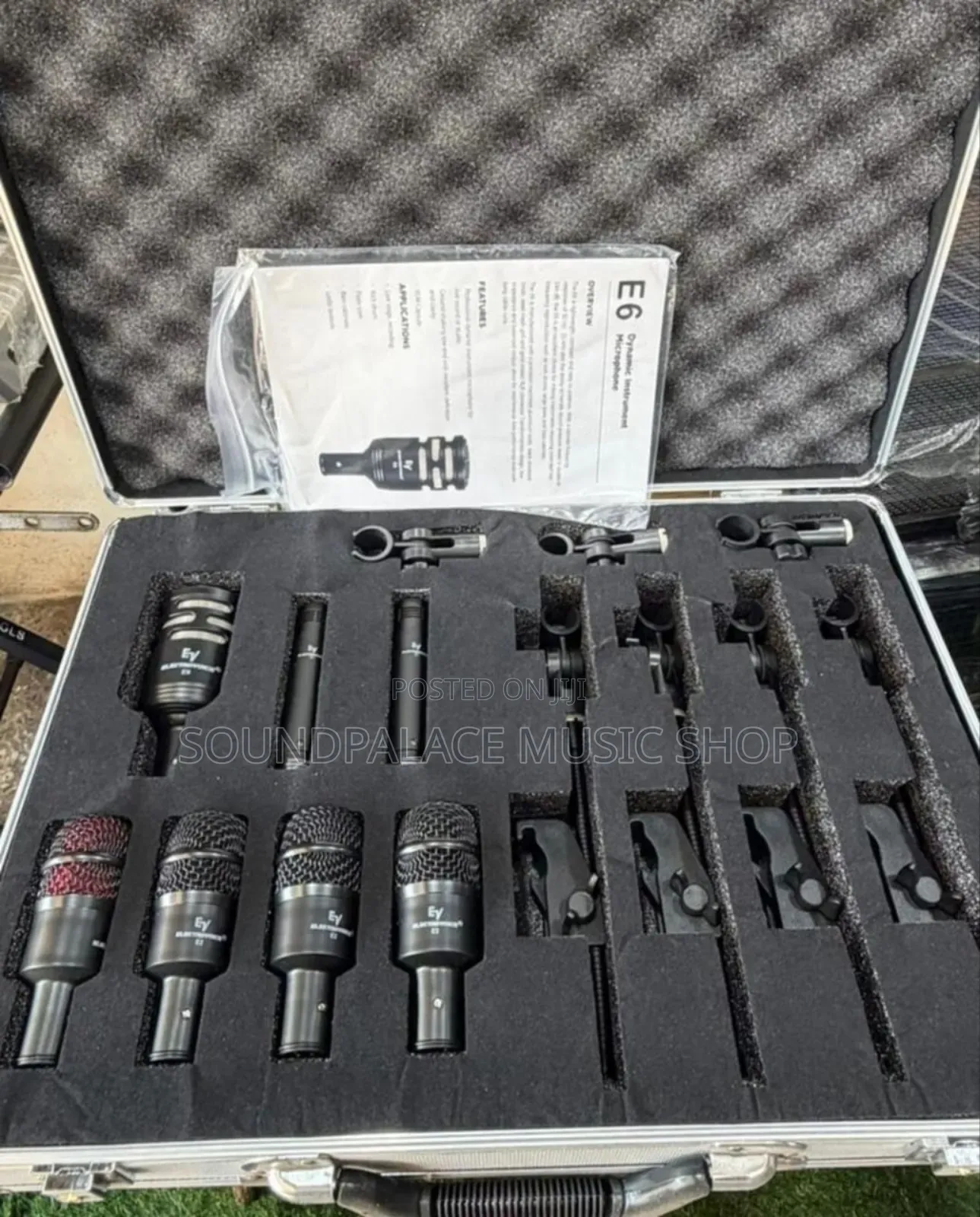Electro-Voice EFC-888 7-Piece Professional Drum Microphone Kit/Set