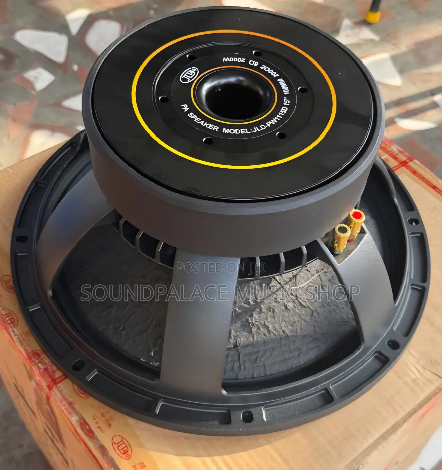 JLD Audio JLD-PW1115D 15-Inch Naked PA Speaker (2000watt)