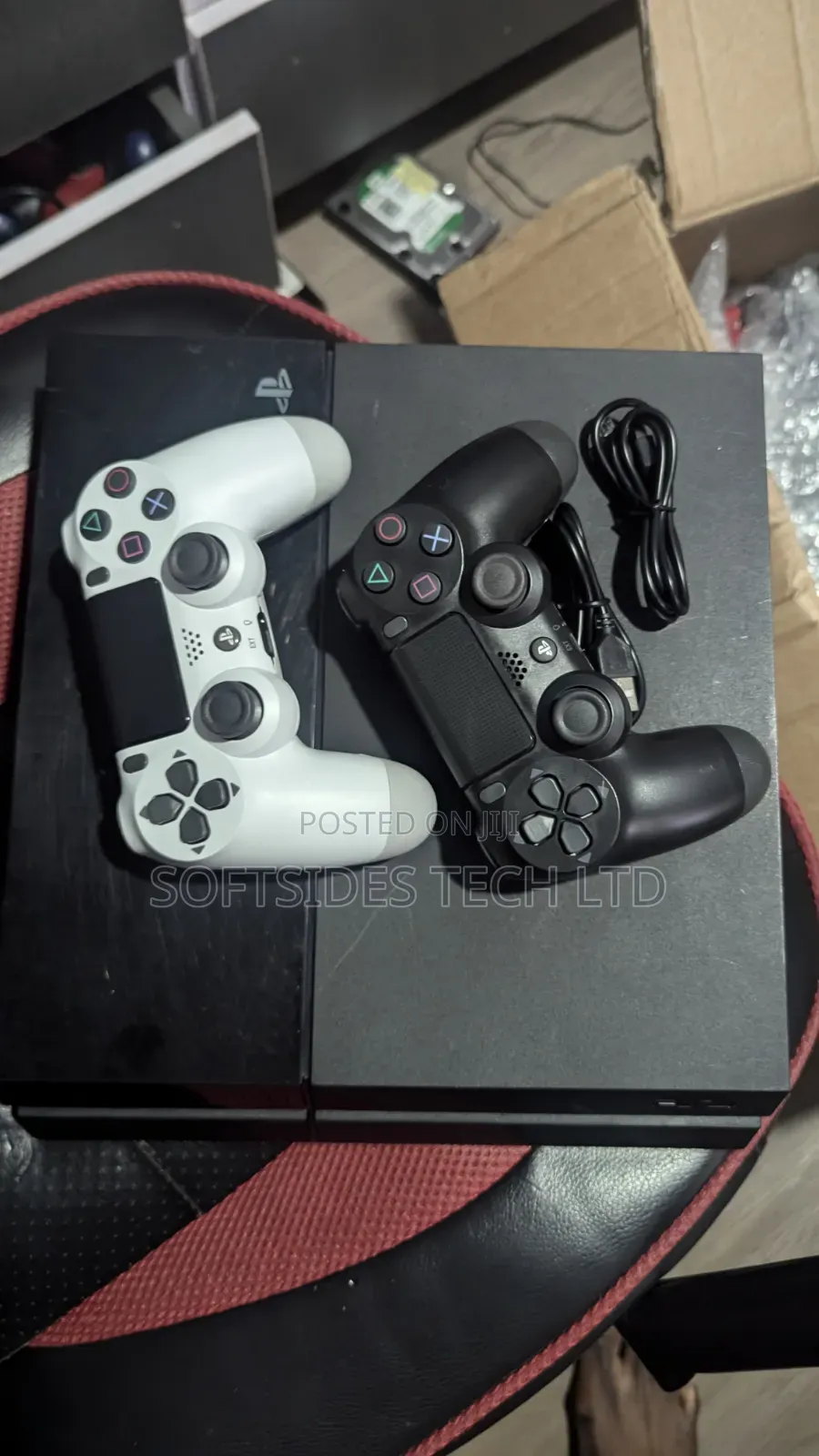 Accra Playstation 4 Standard With 2 Controllers and 8 Games + Delivery