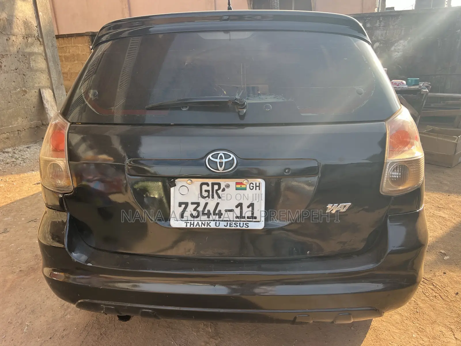 Toyota Matrix Hatchback FWD (1.8L 4cyl 5M) 2007 Black