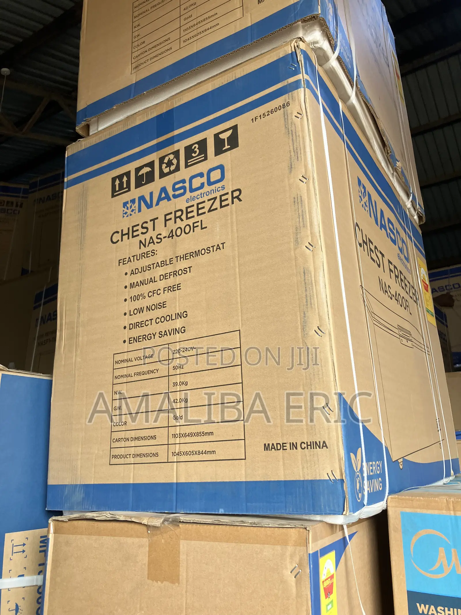 Quality Nasco Nas-400fl Chest Freezer Single Door