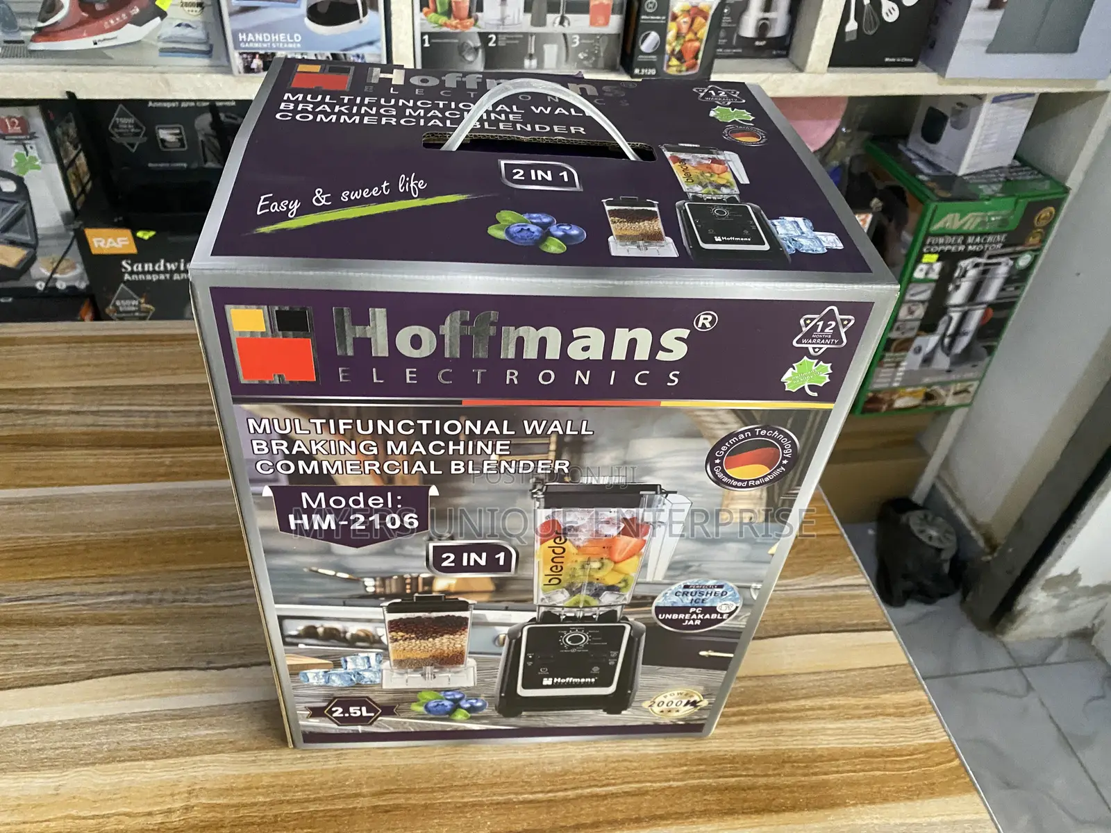 Hoffmans Industrial Blender With German Technology