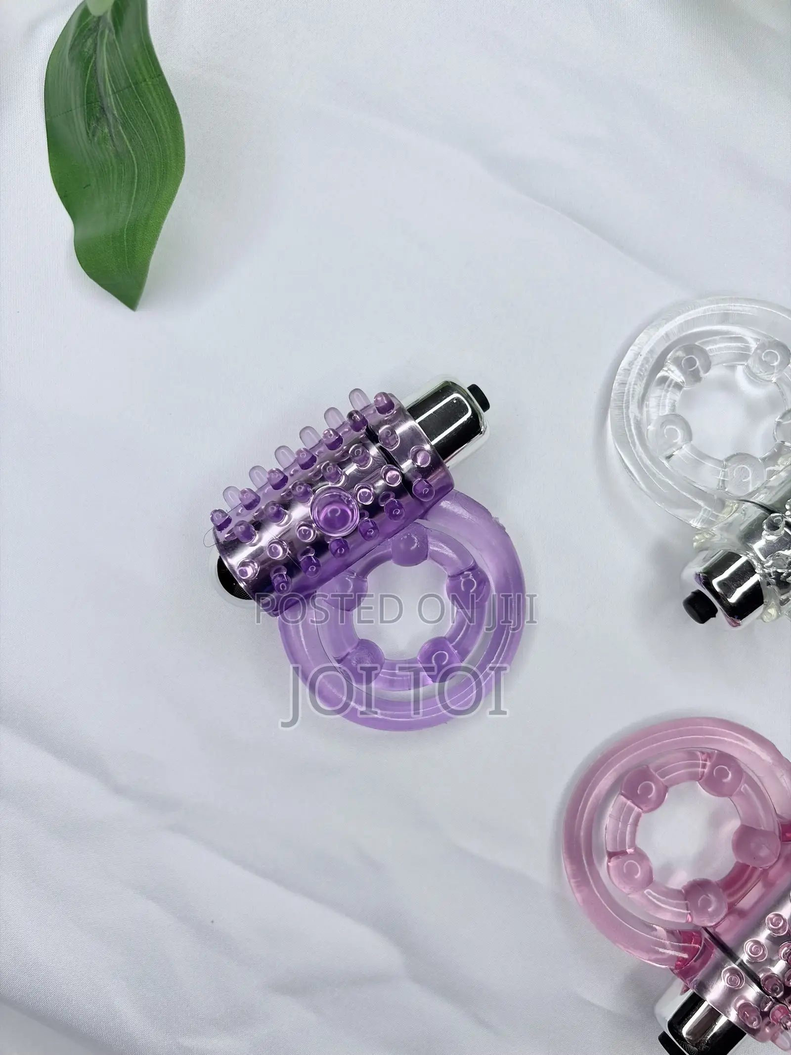 Ultra-Soft Silicon Vibrating Cock Ring