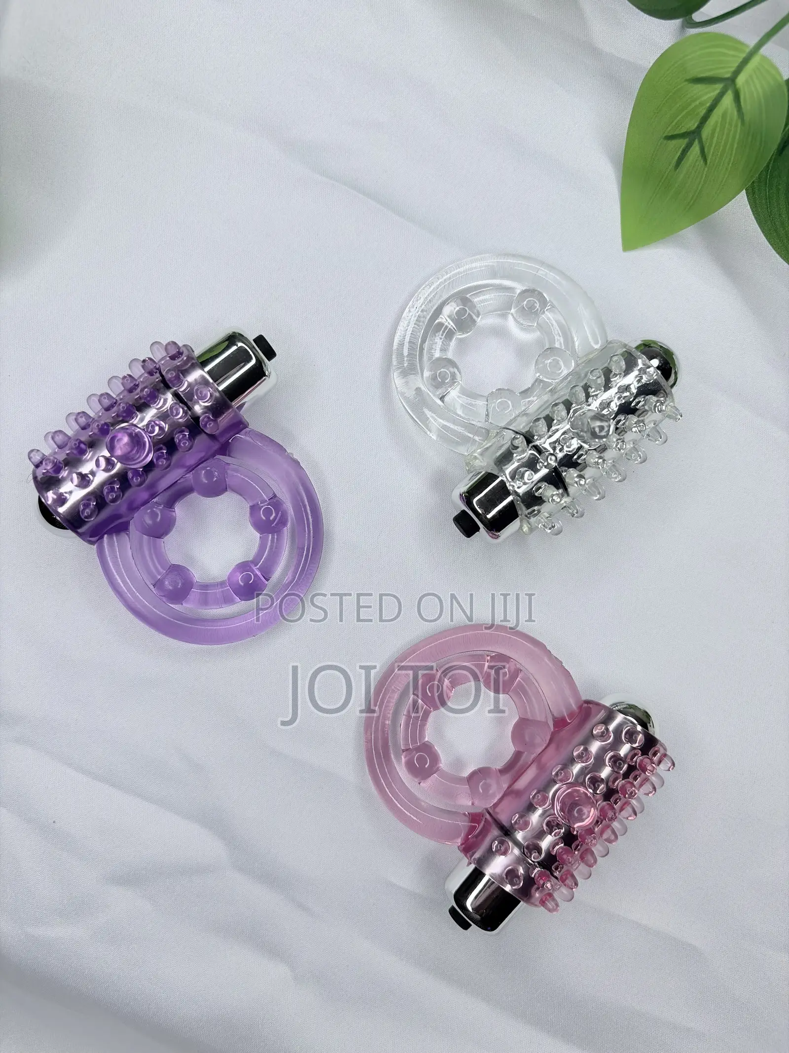 Ultra-Soft Silicon Vibrating Cock Ring
