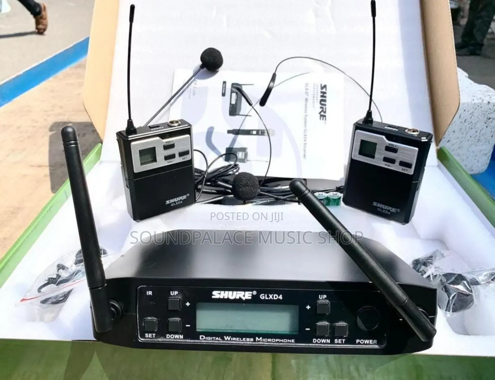 Shure GLXD4 2in1 Lapel Wireless Microphone