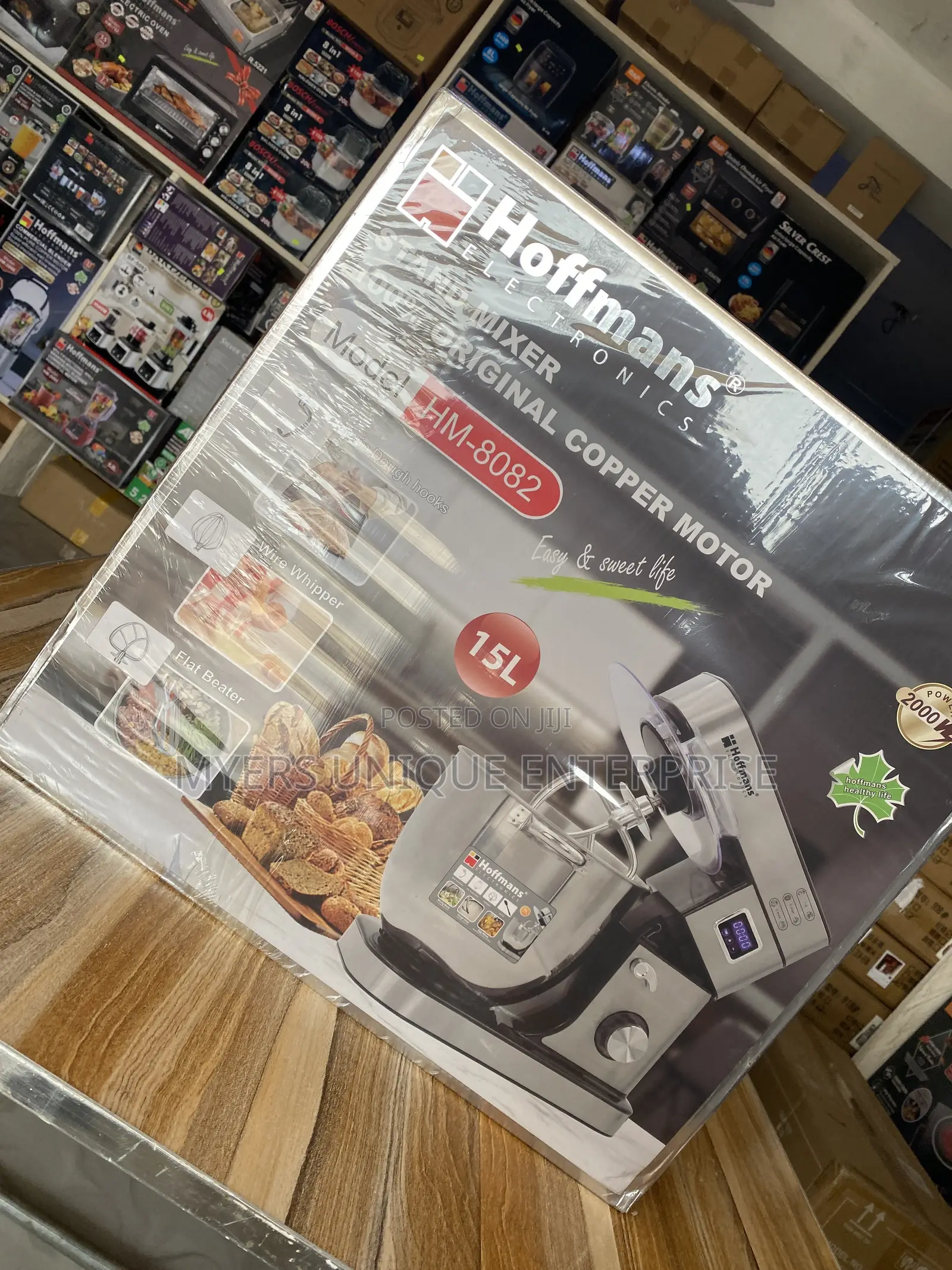 Hoffmans Heavy Duty Stand Mixer for Baking (15L)