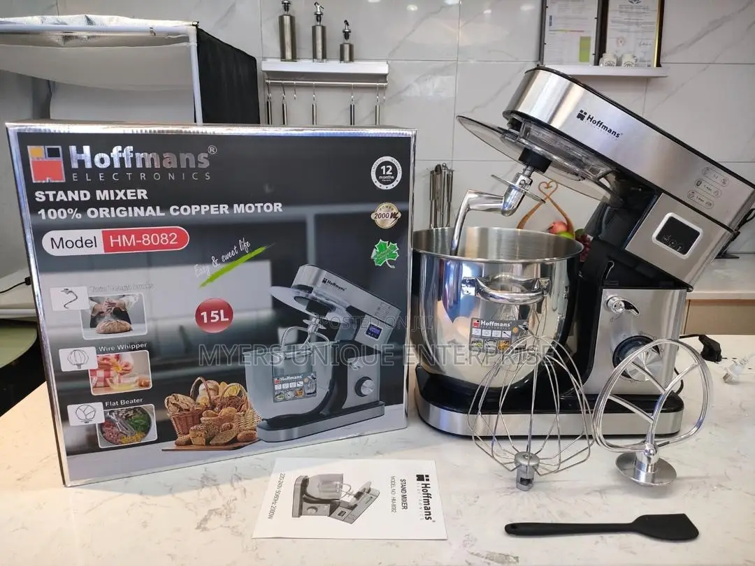 Hoffmans 15L Cake Mixer With 3 Attachments