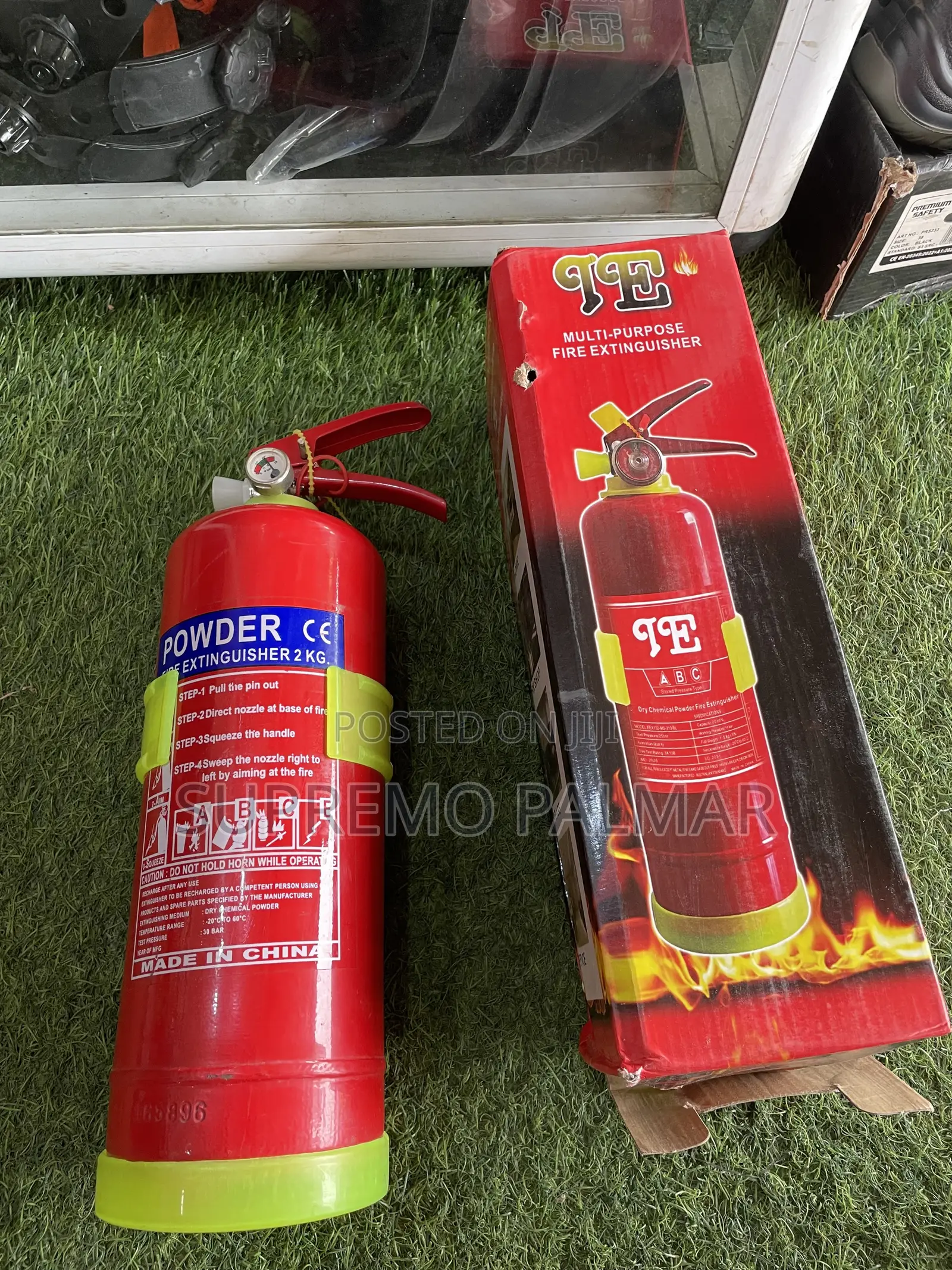 2Kg Portable Fire Safety Equipment for Car, Home & Office