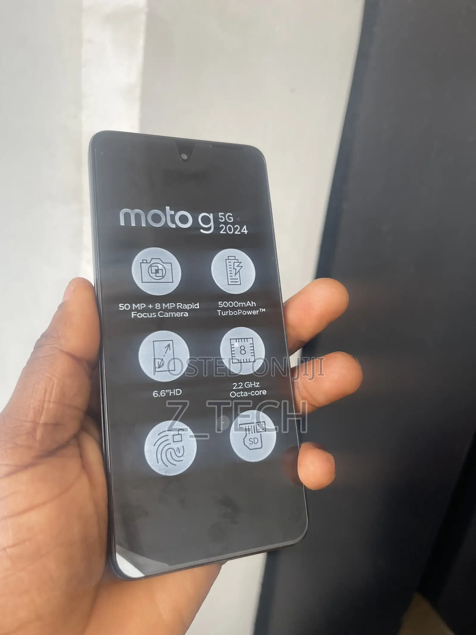 New Motorola Moto G 5G 128 GB Gray