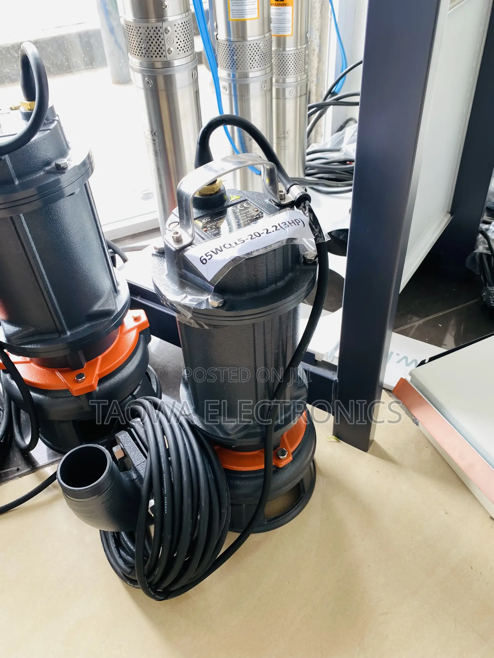Very -Efficient Leo 3hp Sewage Pump