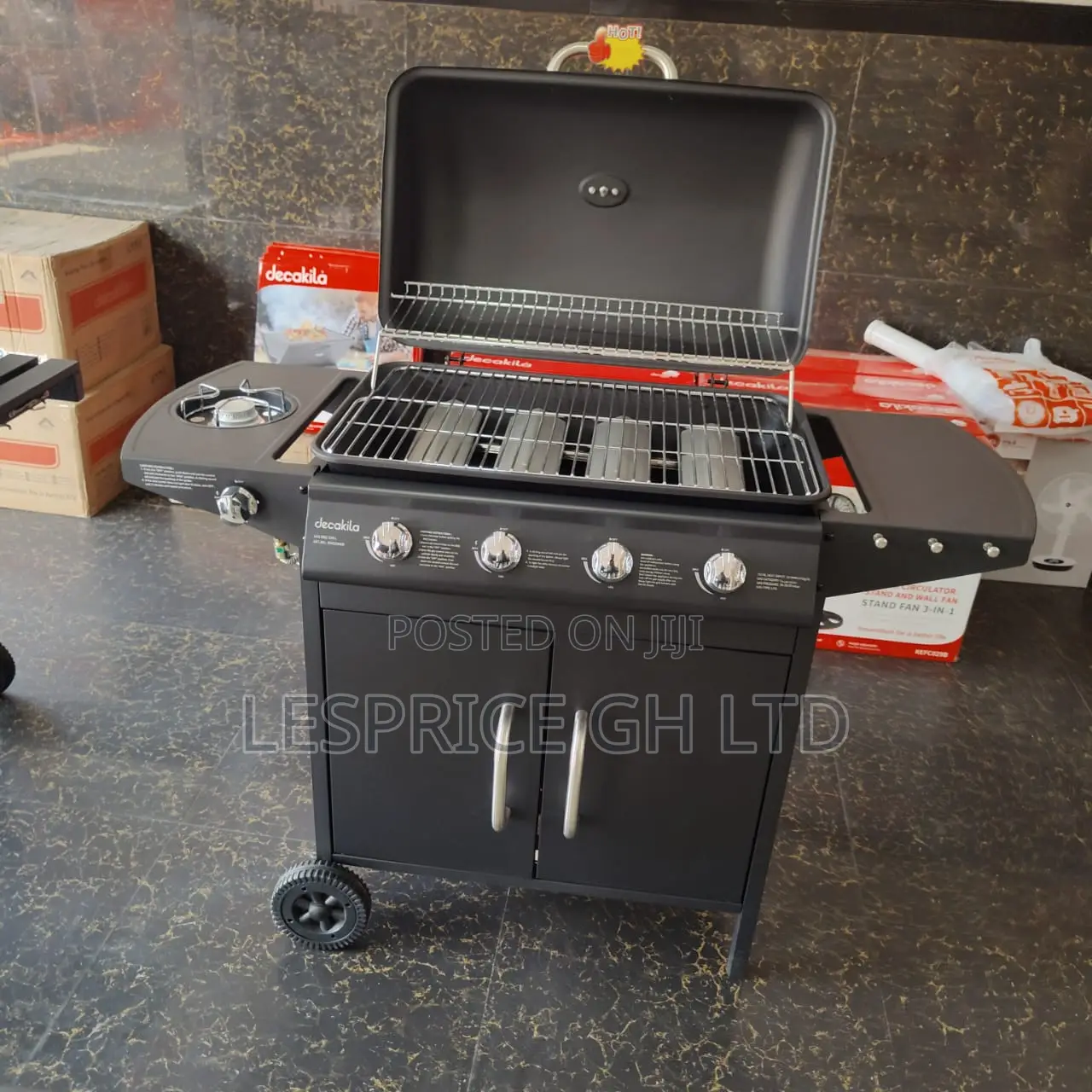 Save Energy and Time With Our All New 4 Burner Gas BBQ Grill Stand