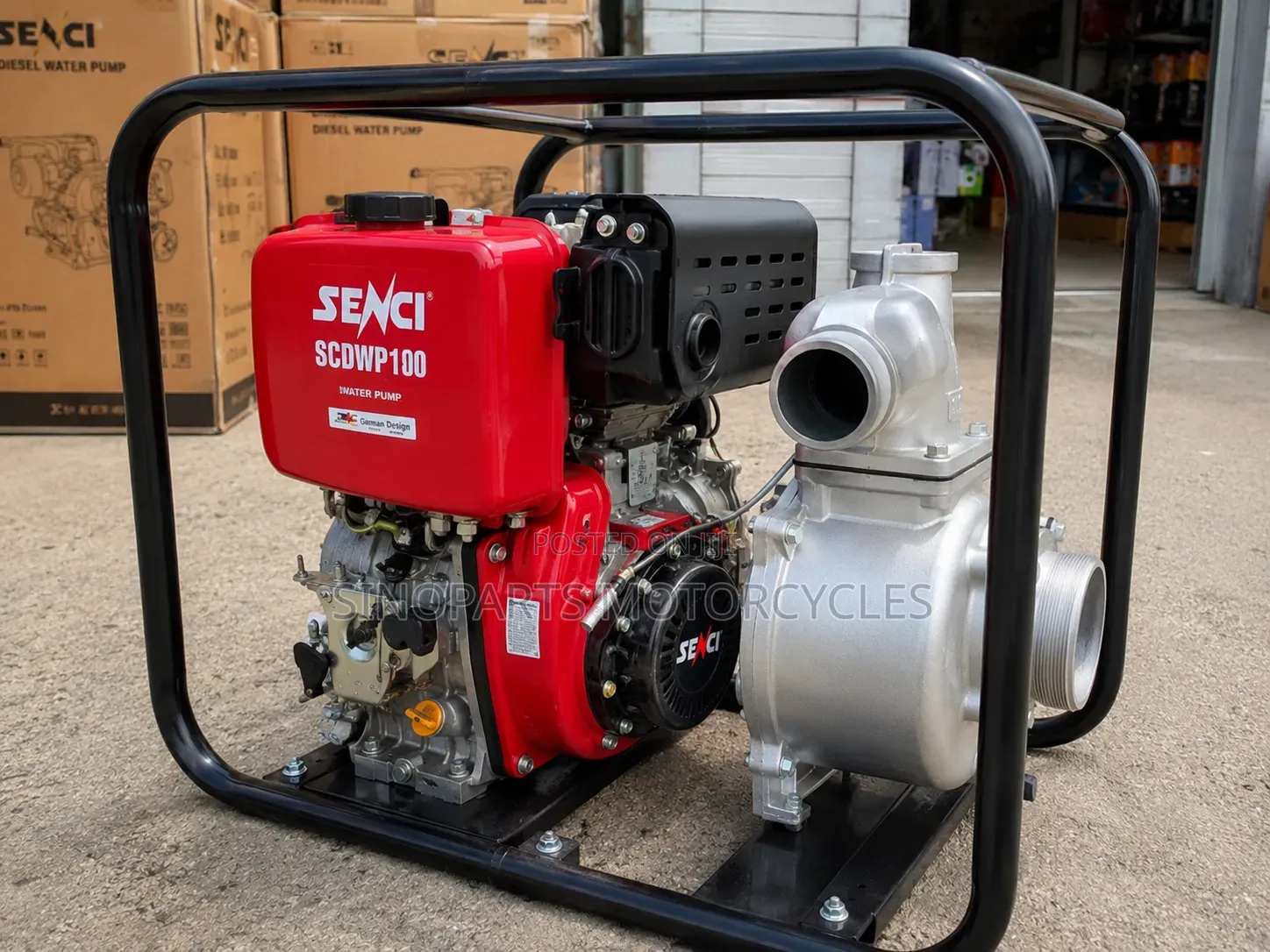 SENCI SCDWP100 4-Inch Diesel Water Pump 8m Suction Head
32m