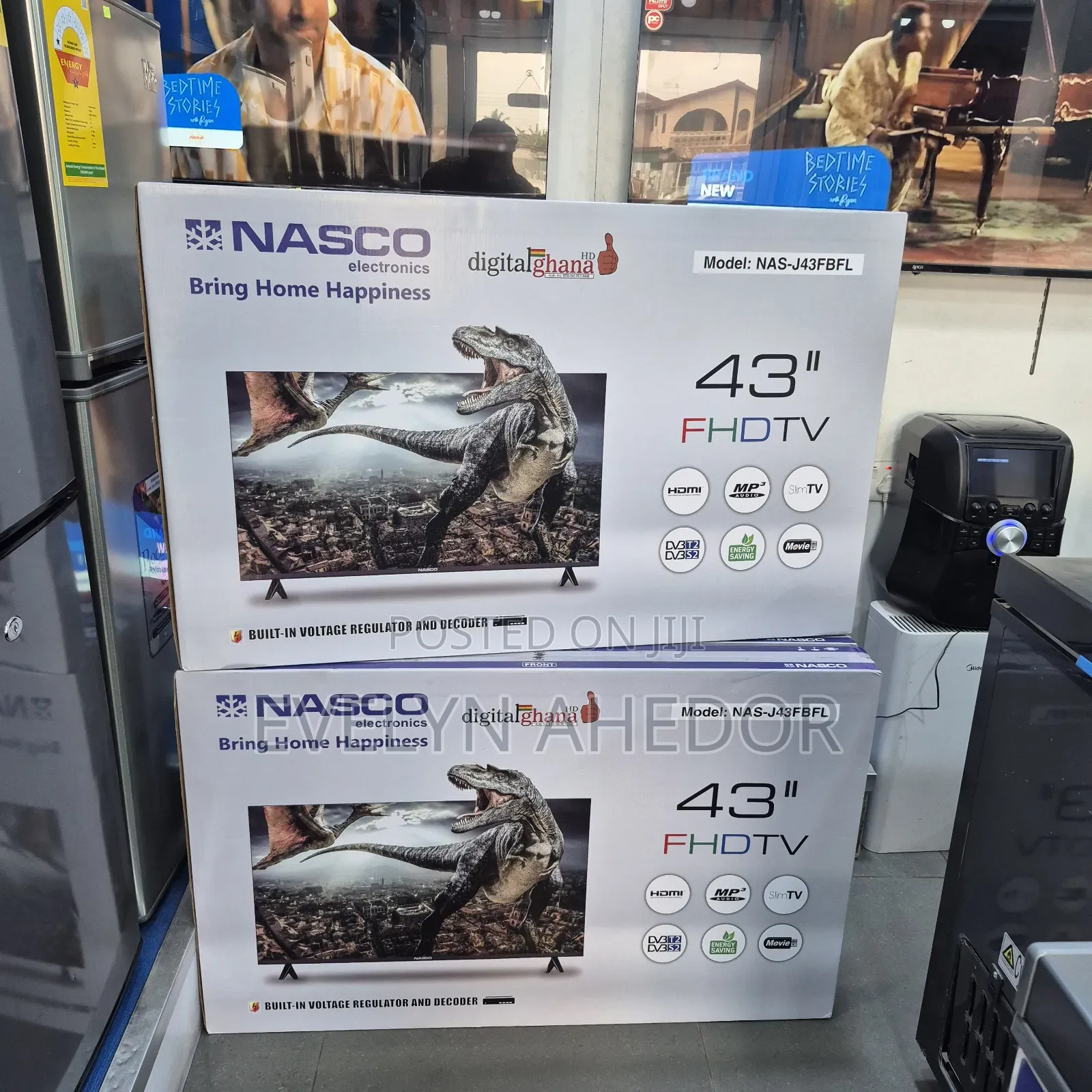 Fresh in Box 43 Inches Nasco TV Digital Satellite TV Led Screen