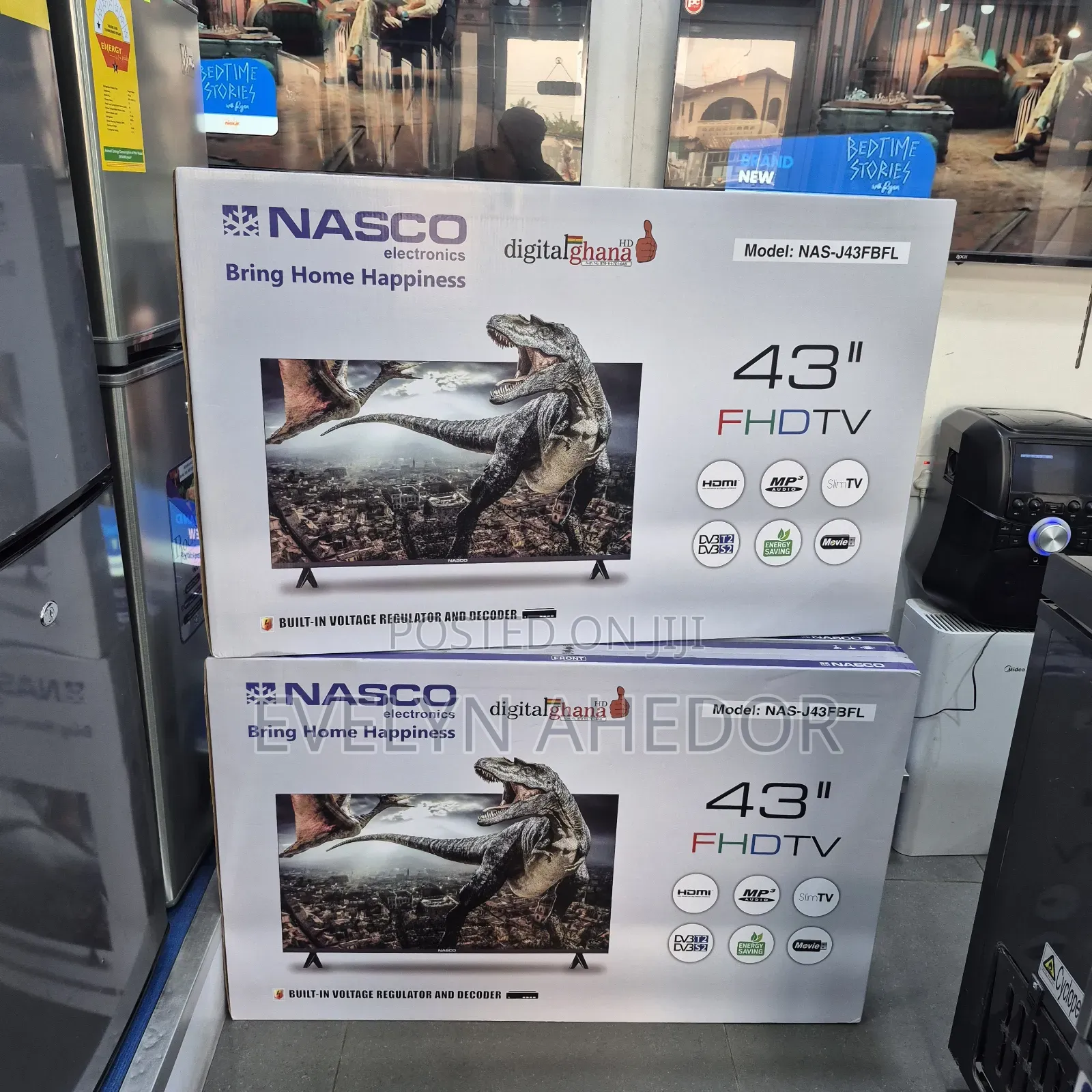 Fresh in Box 43 Inches Nasco TV Digital Satellite TV Led Screen