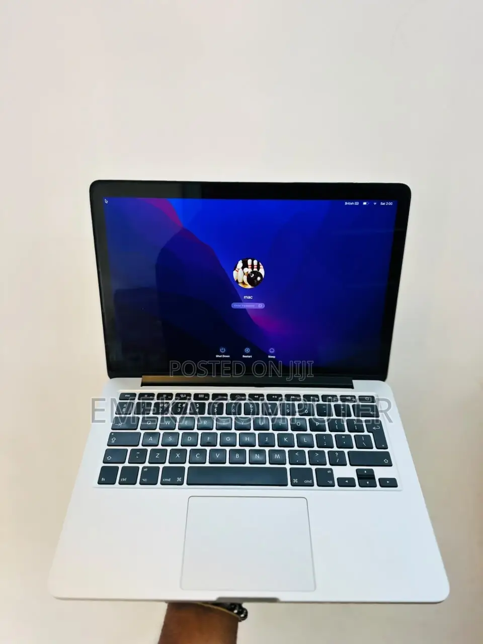 Laptop Apple MacBook Pro 2015 8GB Intel Core i5 SSD 512GB