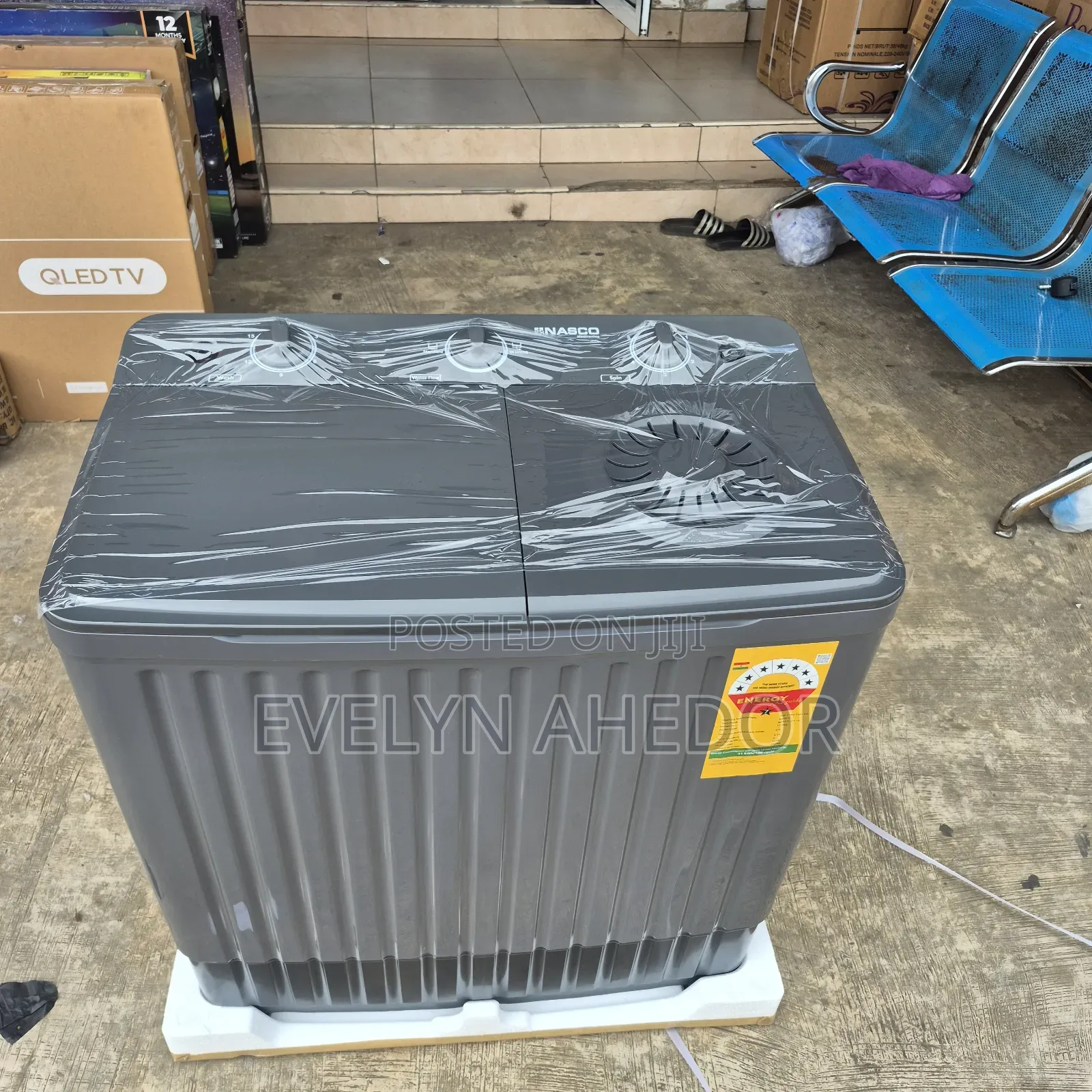 Large Size of Nasco 11kg Washing Machine Gray Colour