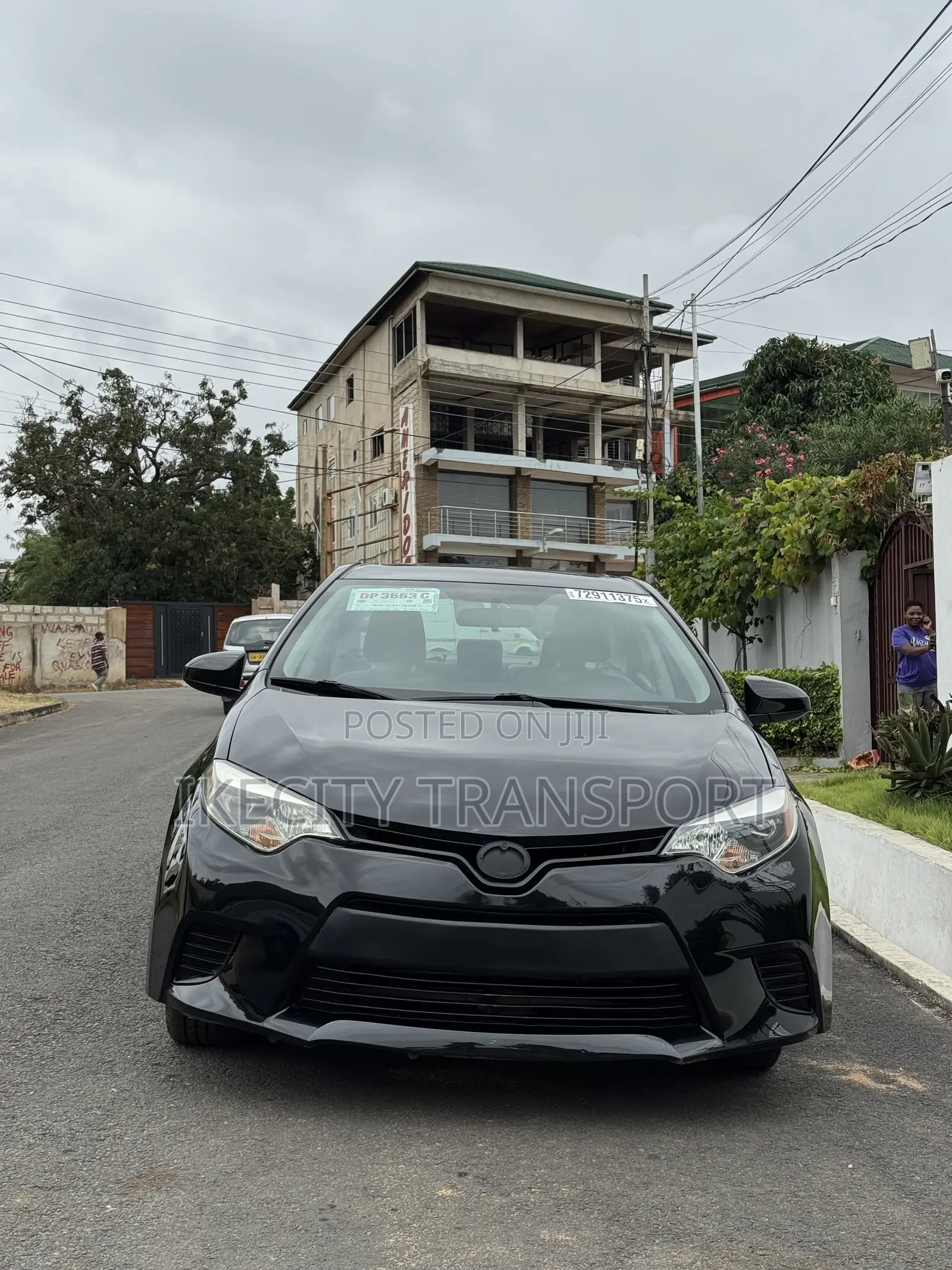 Toyota Corolla LE Eco Plus 4dr Sedan (1.8L 4cyl CVT) 2016 Black