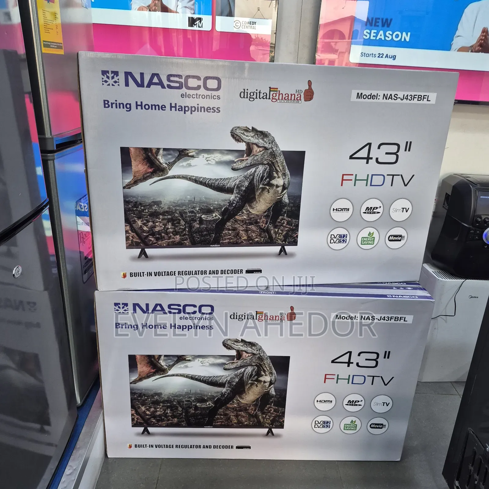 Edgeless Nasco 43 Inches Digital Satellite Led for Sale