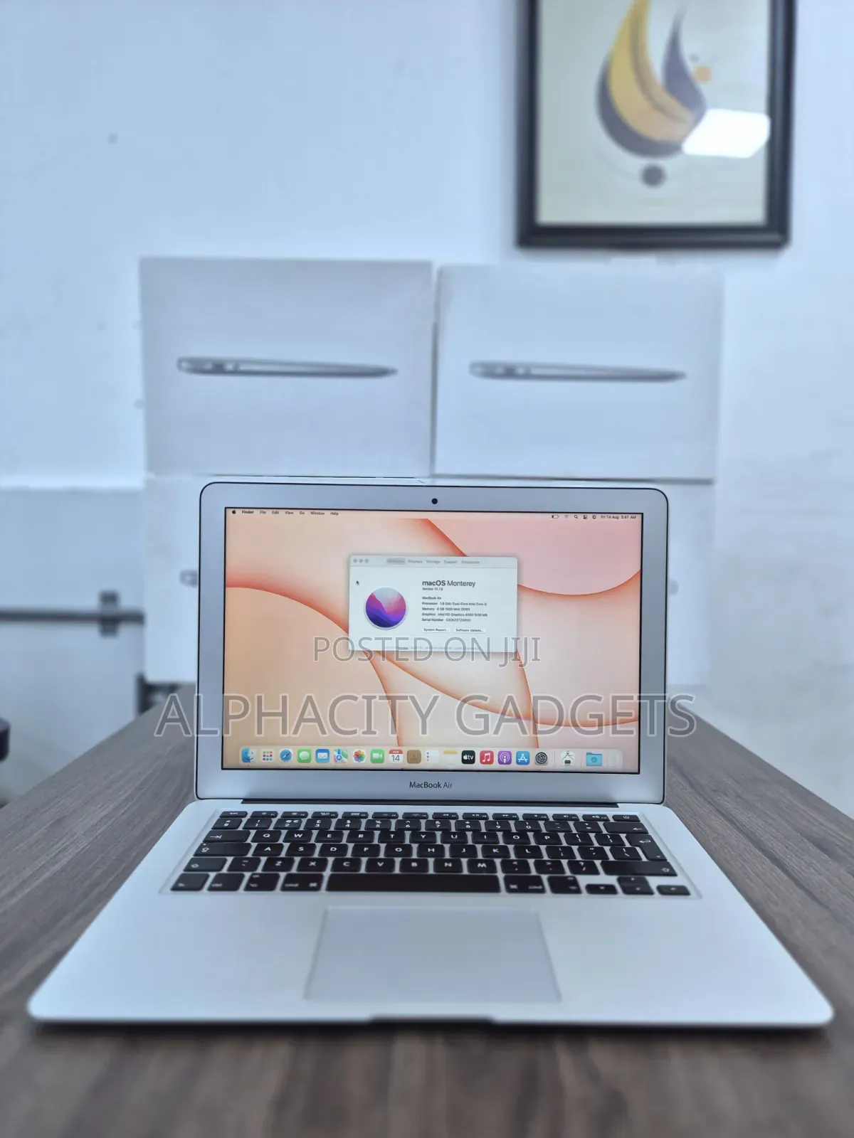 Laptop Apple MacBook Air 2012 4GB Intel Core i5 SSD 256GB