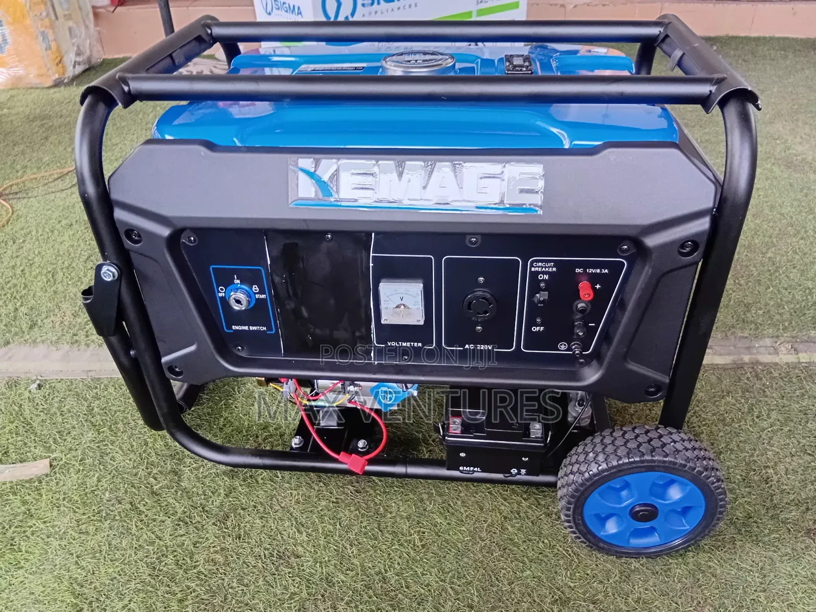 Kemage 7kVA Heavy-Duty Petrol Generator for Sale 7.5kva