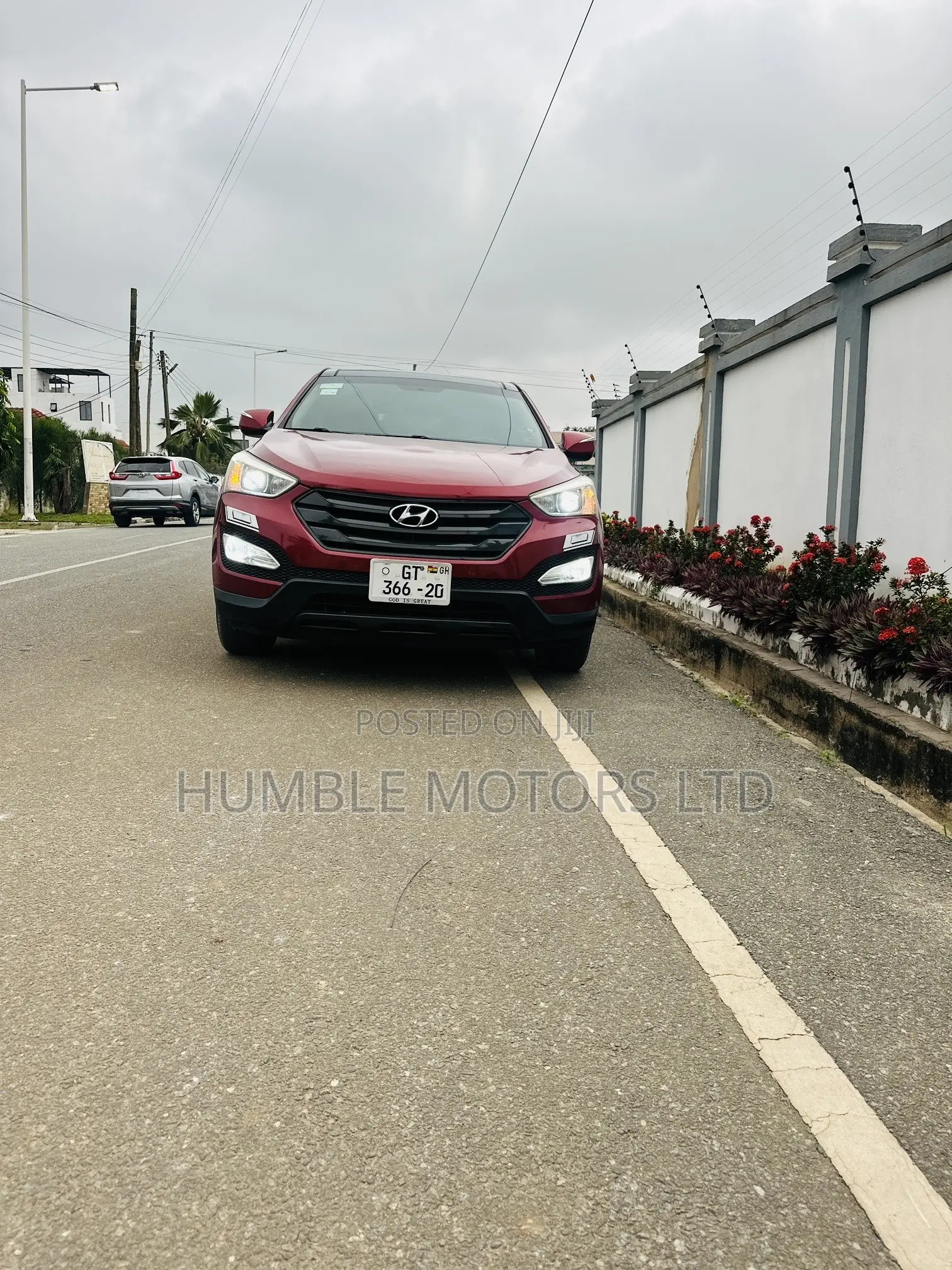 Hyundai Santa Fe 2013 Red