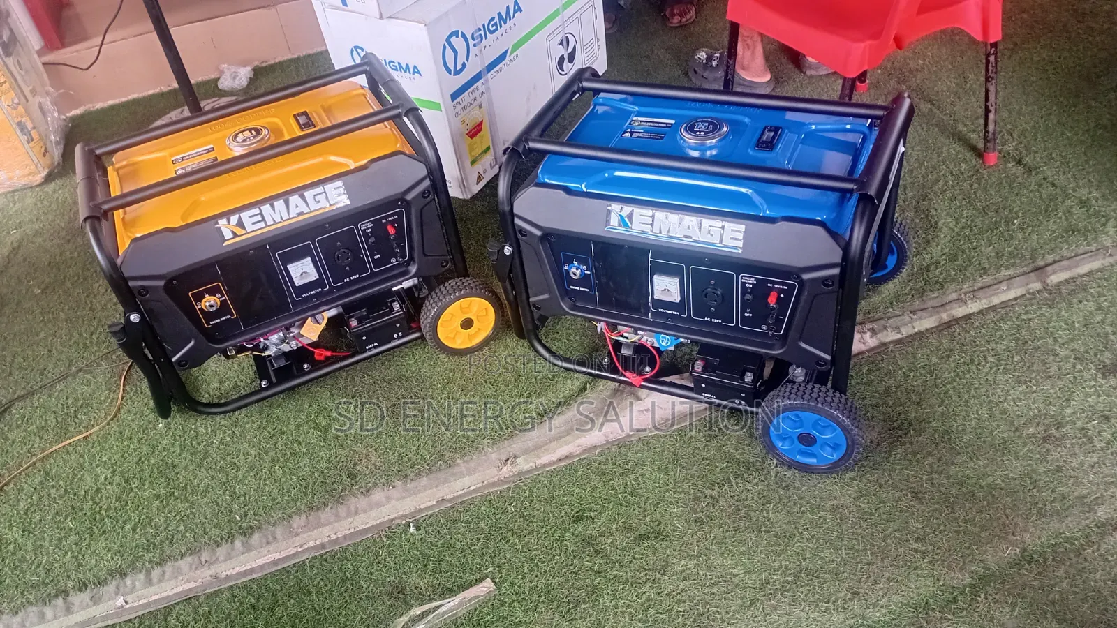 Kemage 7.5KVA Generator – Strong Power for Home, Shop Office