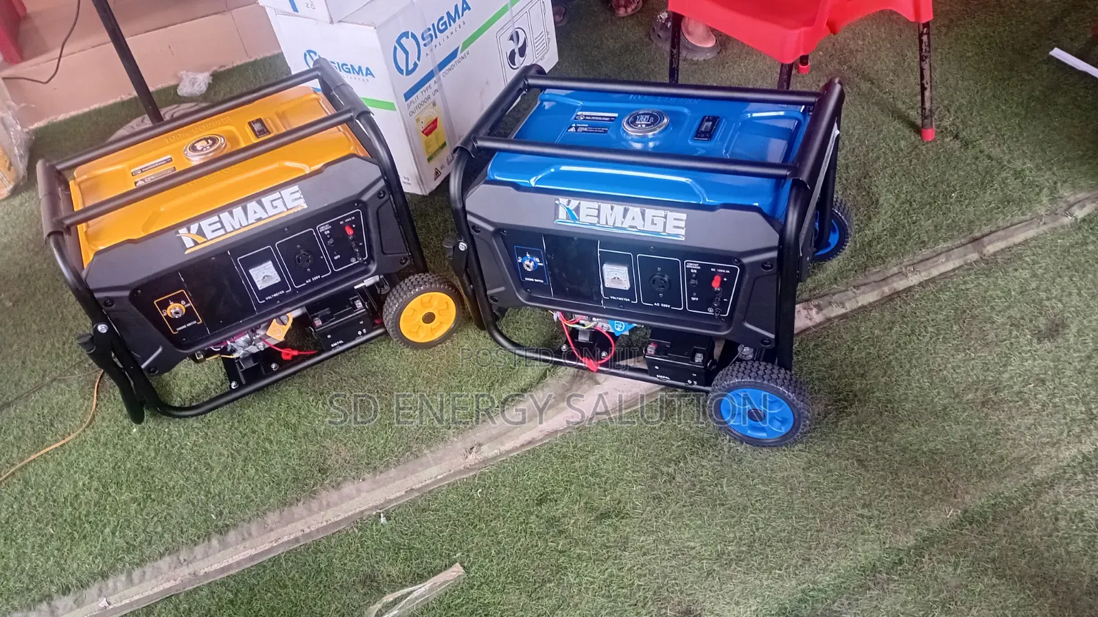 Kemage 7.5KVA Generator – Strong Power for Home, Shop Office