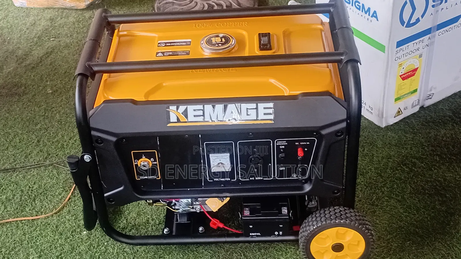 Kemage 7.5KVA Petrol Generator – Quality Power You Can Trust