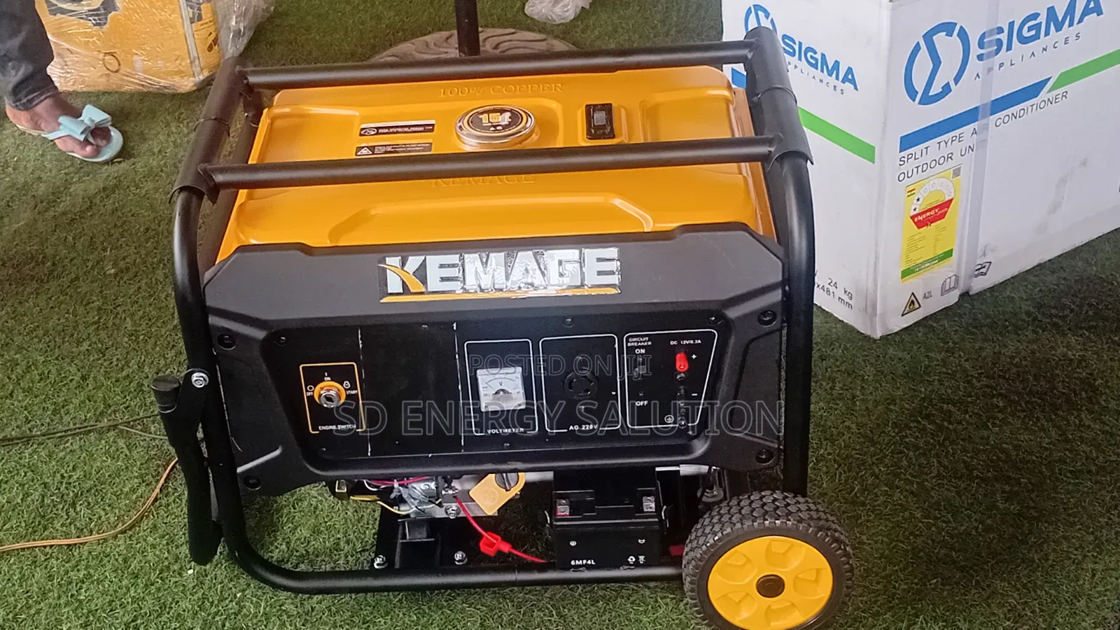 Kemage 7.5KVA Generator – Efficient Dependable Electricity Backup