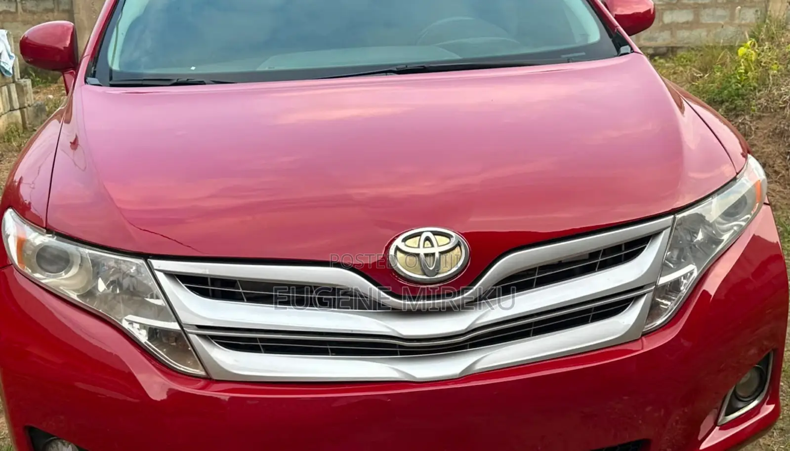 Toyota Venza 2009 Red