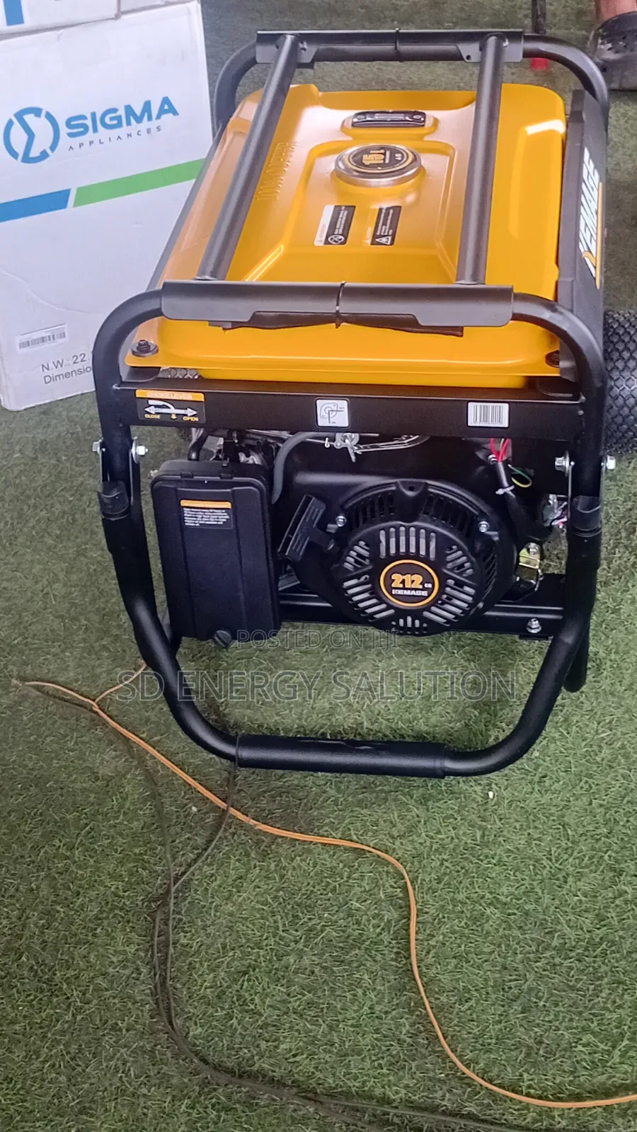 Kemage 7.5KVA Petrol Generator – Powerful Performance, Easy Operation