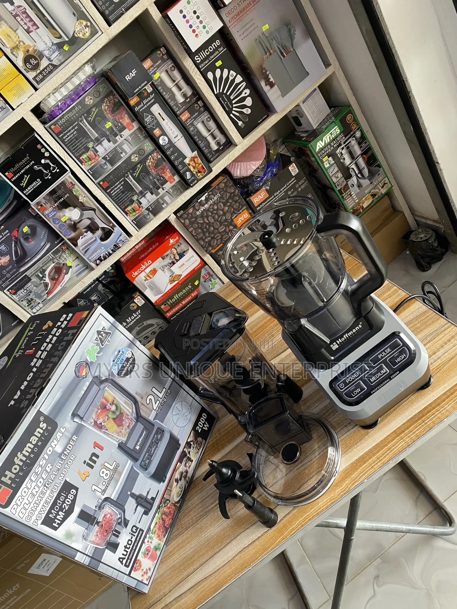 Hoffmans Professional Blender With Meat Grinder