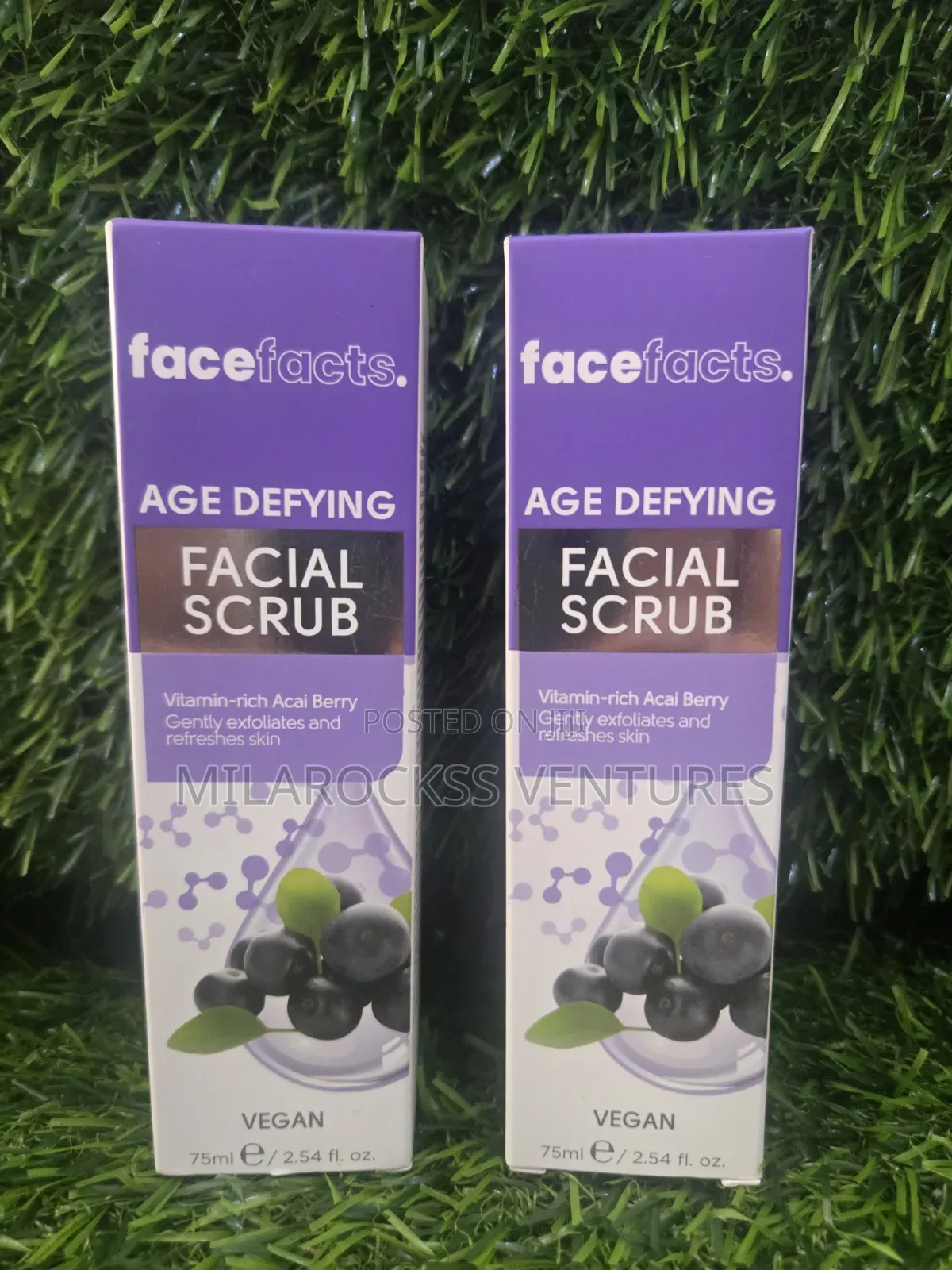 FaceFact Age Defying Facial Scrub. 75ml.