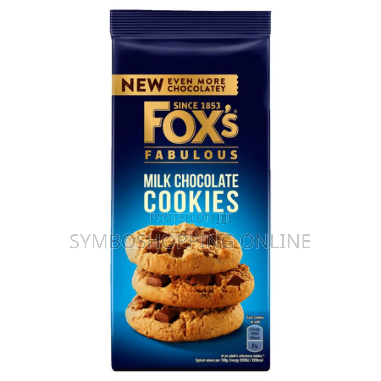 Fox's Fabulous Milk Chocolate Cookies