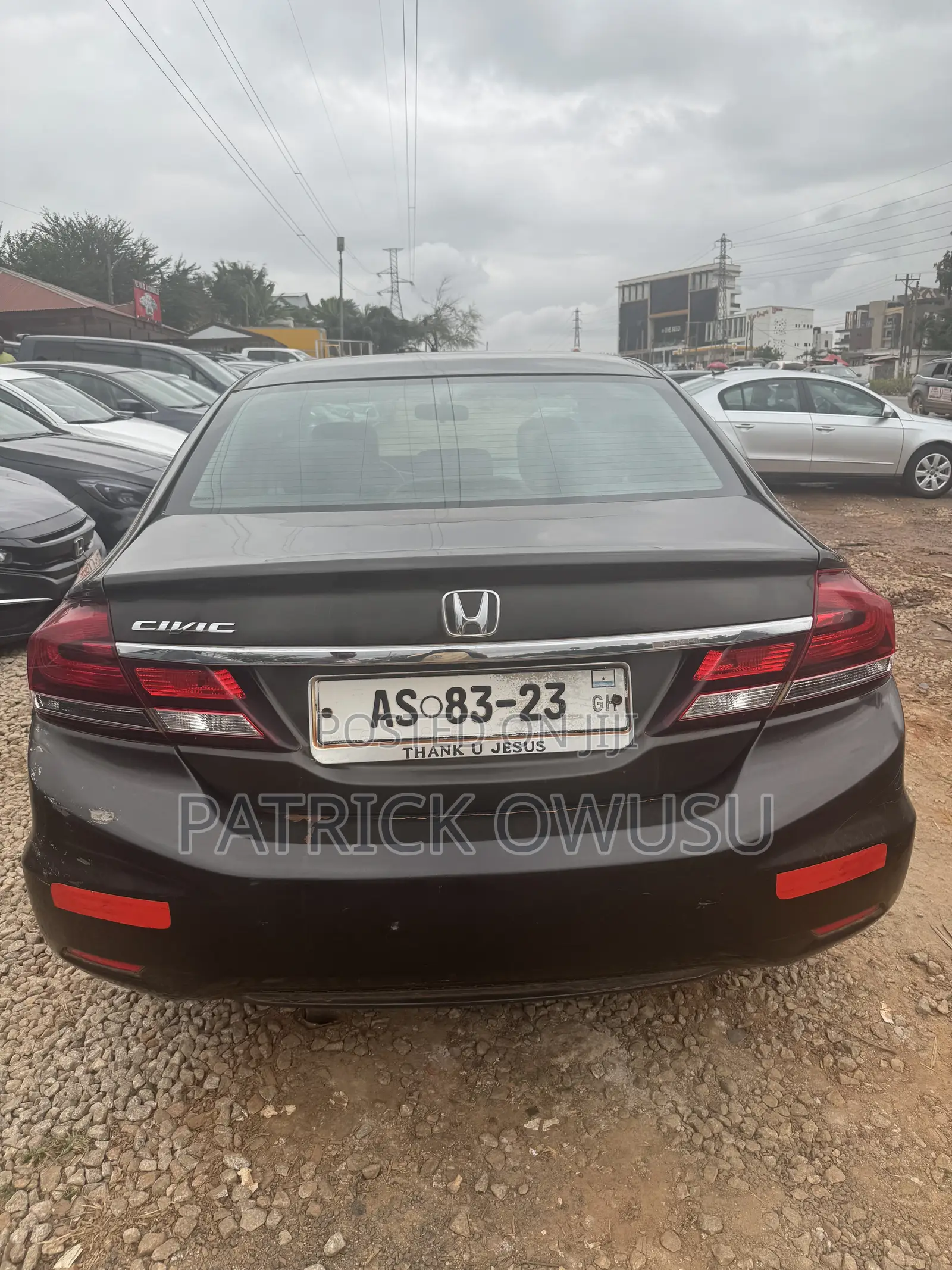 Honda Civic 2016 Matt Black