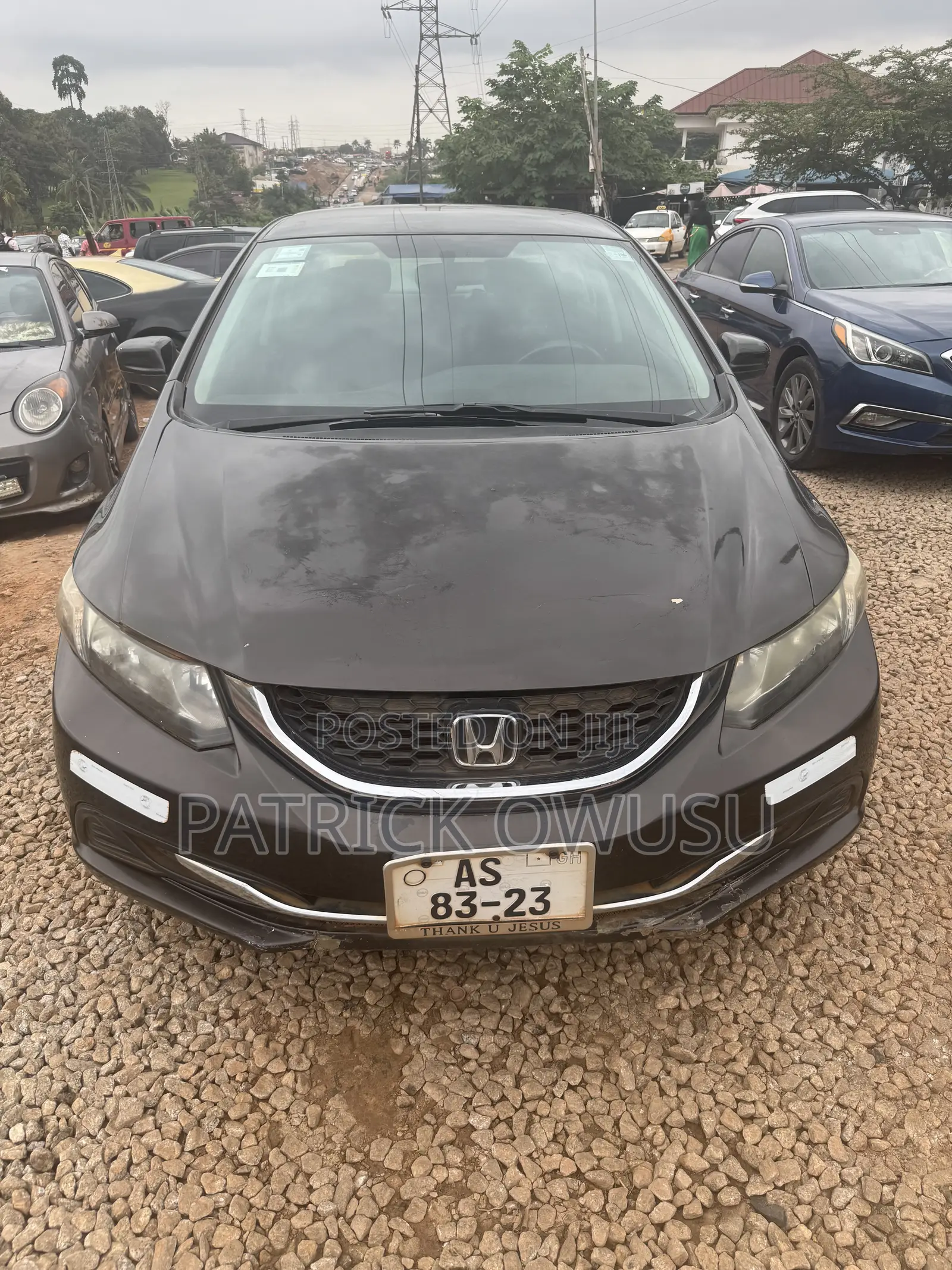 Honda Civic 2016 Matt Black