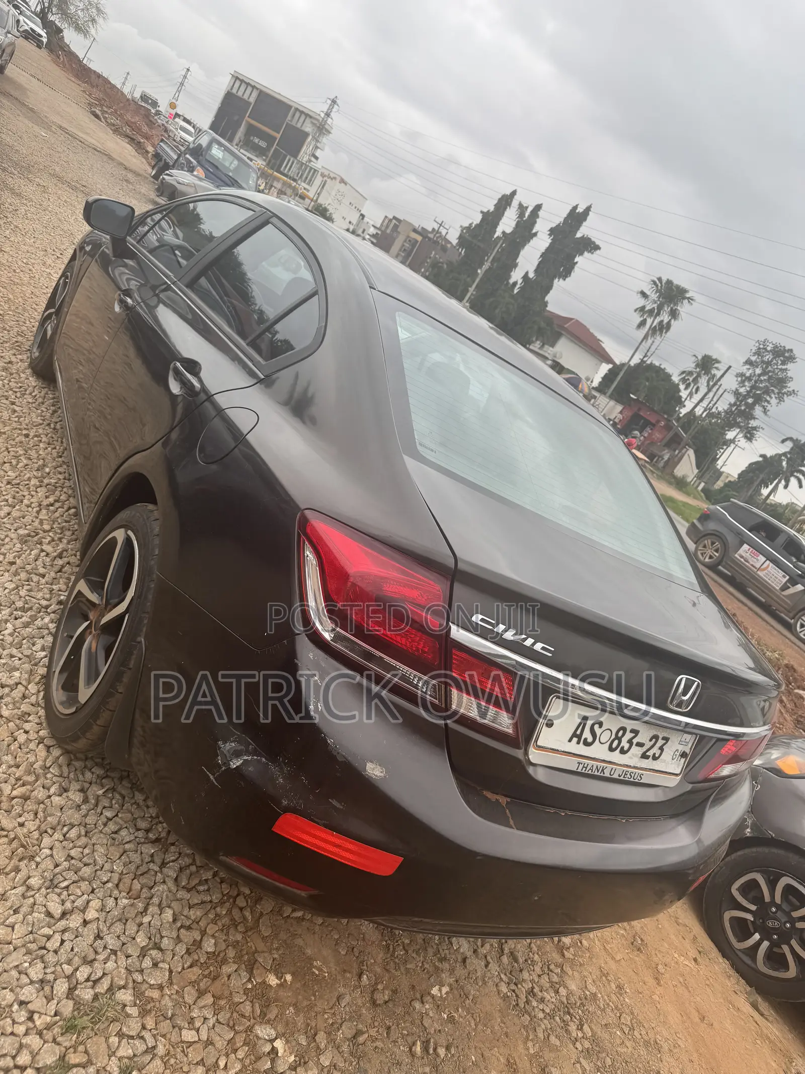 Honda Civic 2016 Matt Black