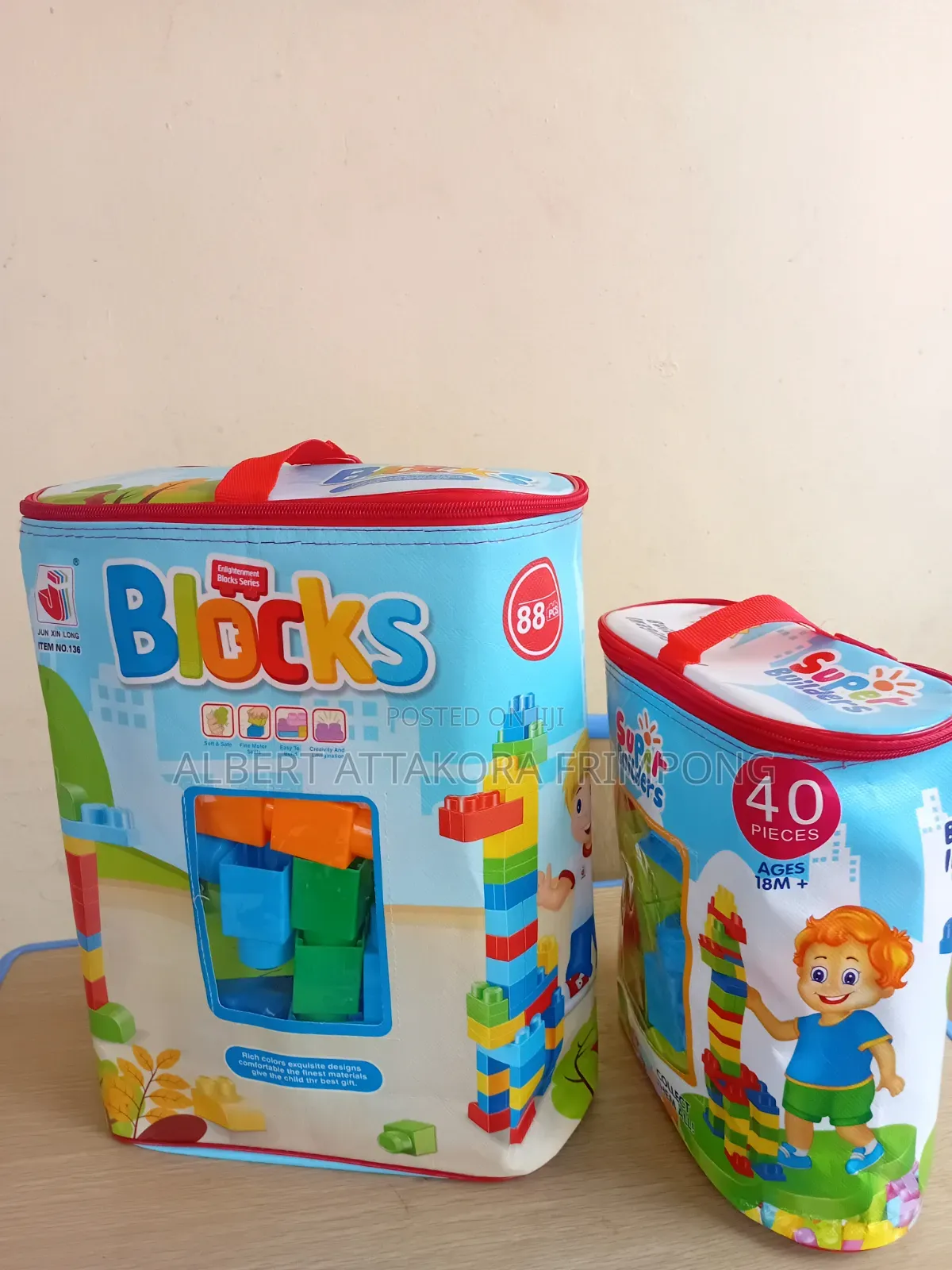 40 Pieces Large Building Blocks