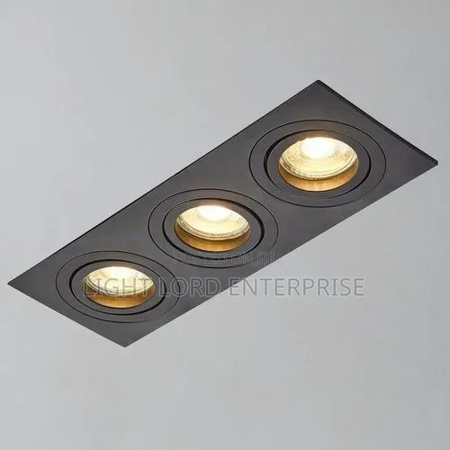 Triple Head Spot Light With GU10/MR16